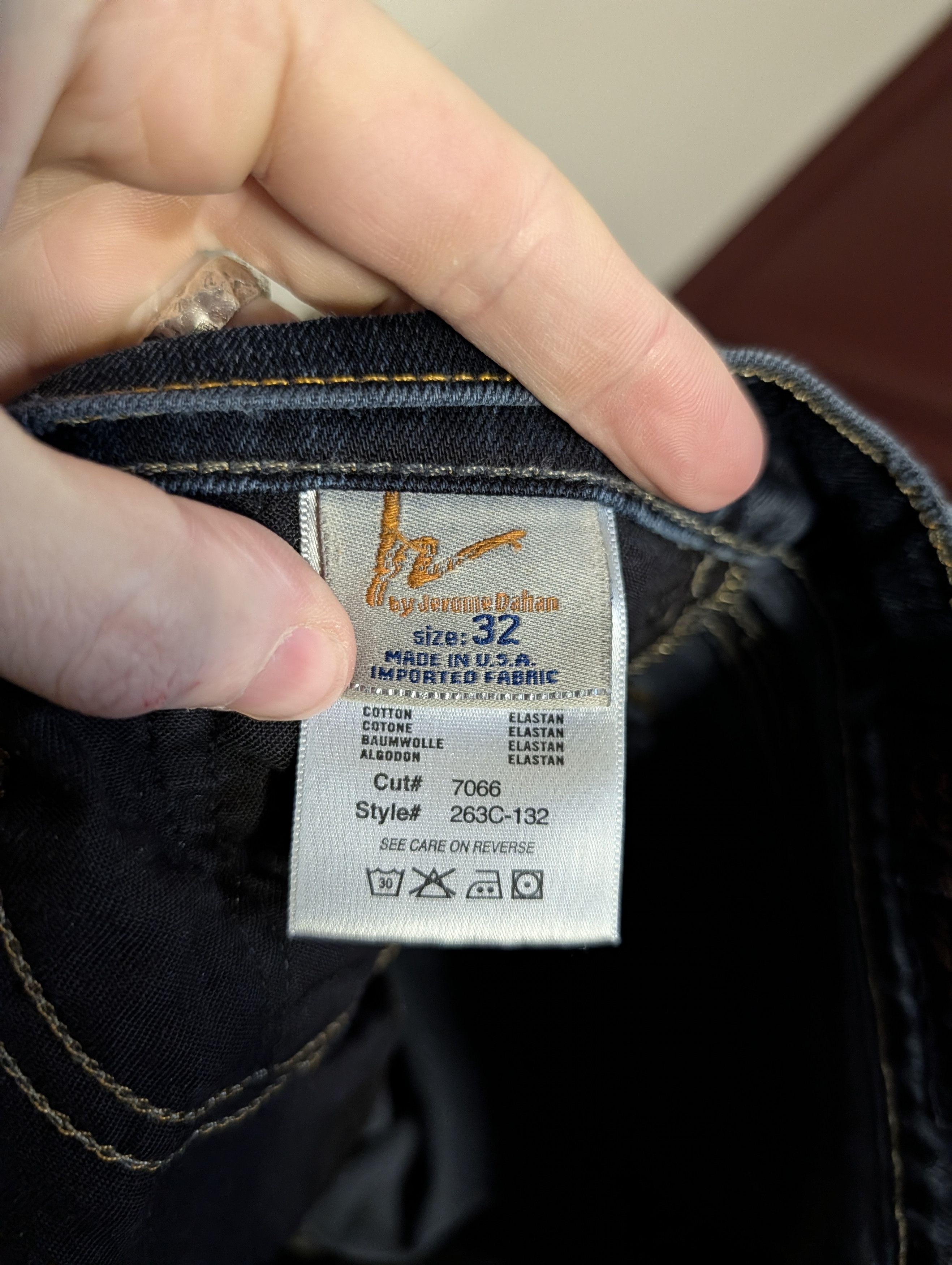 Citizens Of Humanity Flared bootcut made in USA blue denim jeans 32 Size 32" / US 10 / IT 46 - 12 Thumbnail