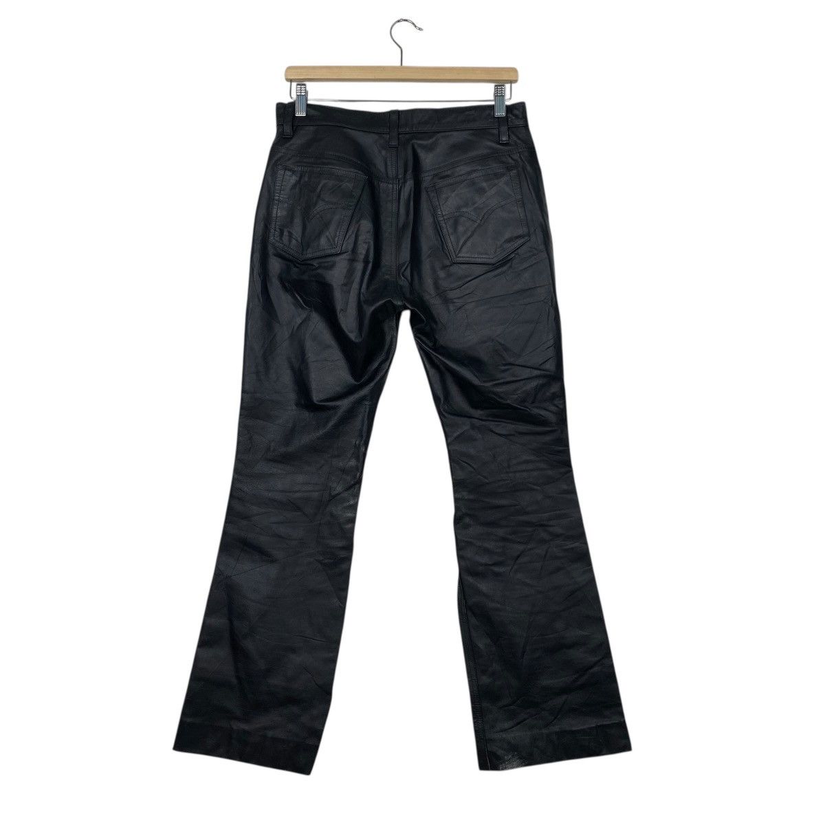 Leather Vintage Leather flare pant Size US 30 / EU 46 - 7 Thumbnail