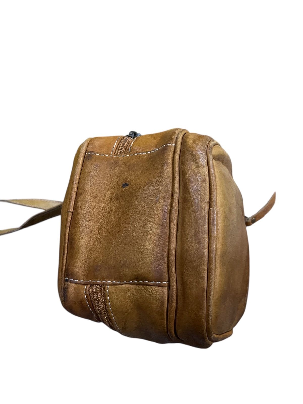 Japanese Brand Vintage cross body bag leather baseball glove leather Size ONE SIZE - 9 Thumbnail