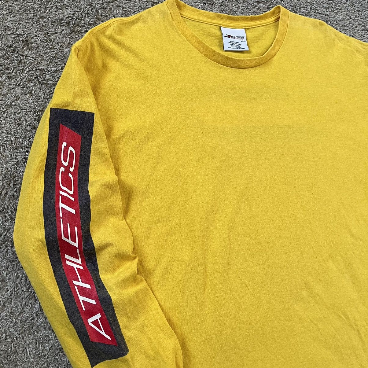 Tommy Hilfiger × Wu-Tang Clan 🔴Tommy Hilfiger Shirt Size Large Longsleeves Yellow Wu-Tang Size US L / EU 52-54 / 3 - 3 Thumbnail