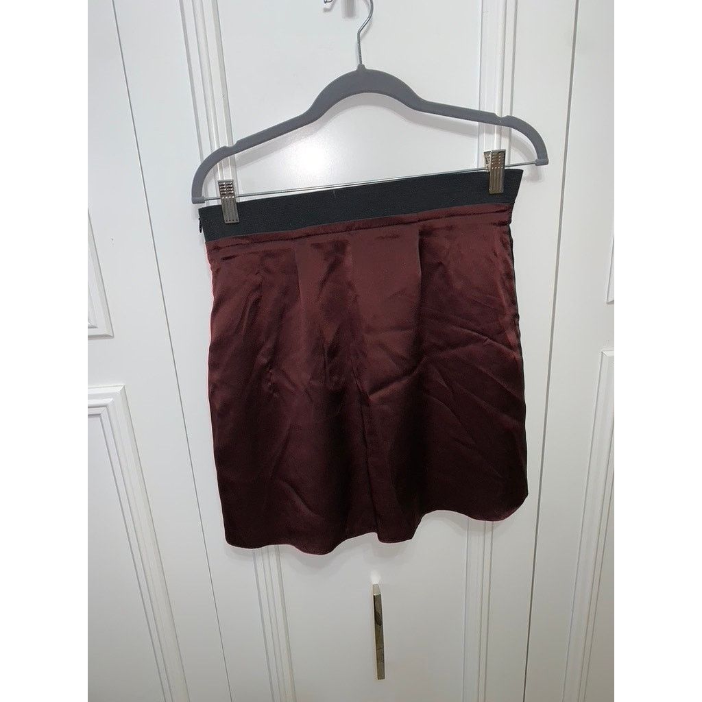 Banana Republic Banana Republic Women's Silk Skirt Brown Size 2 Casual Size 26" / US 2 / IT 38 - 8 Thumbnail
