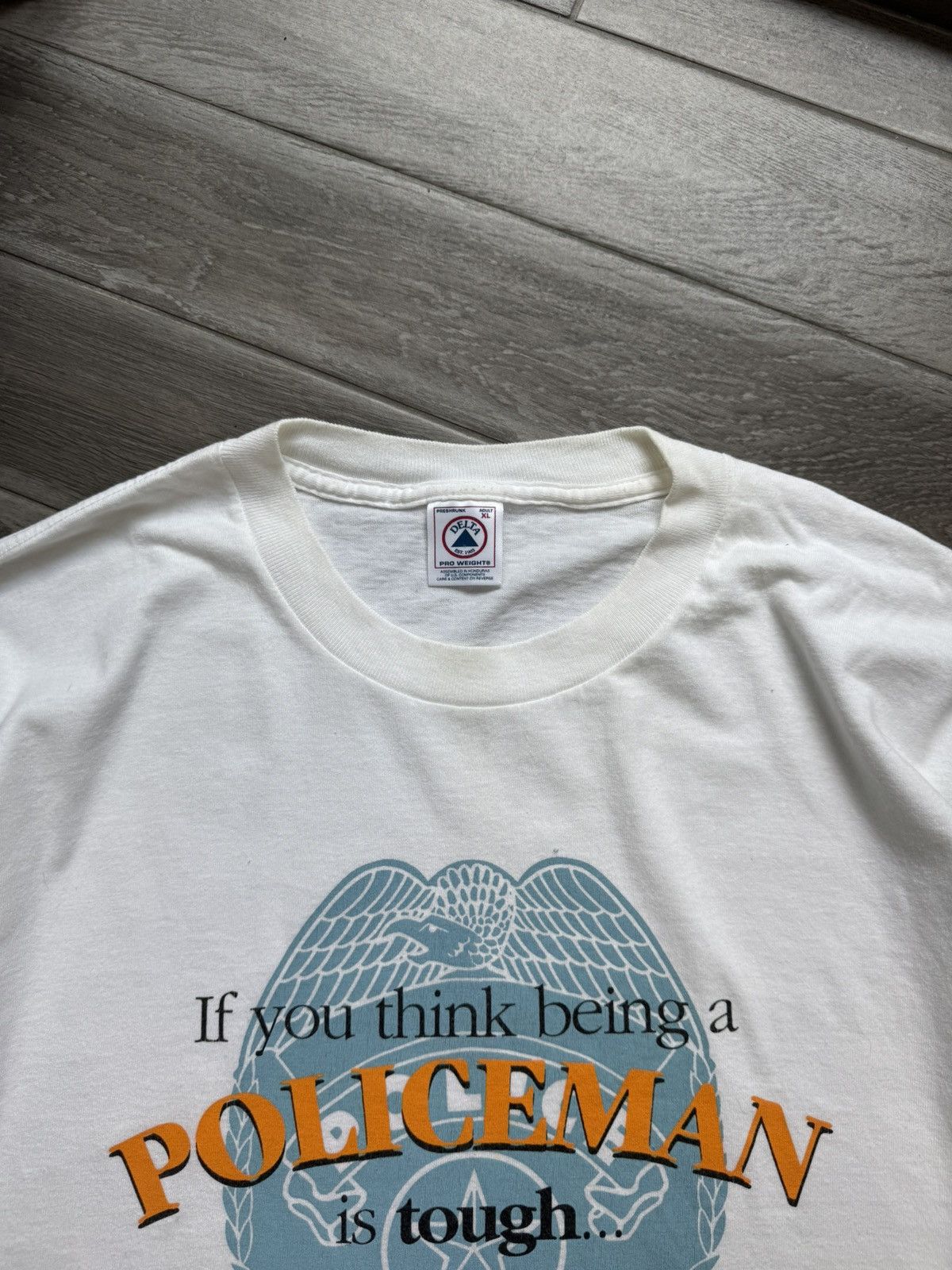 Delta Delta Policeman 1997 Tee Size US XL / EU 56 / 4 - 4 Thumbnail