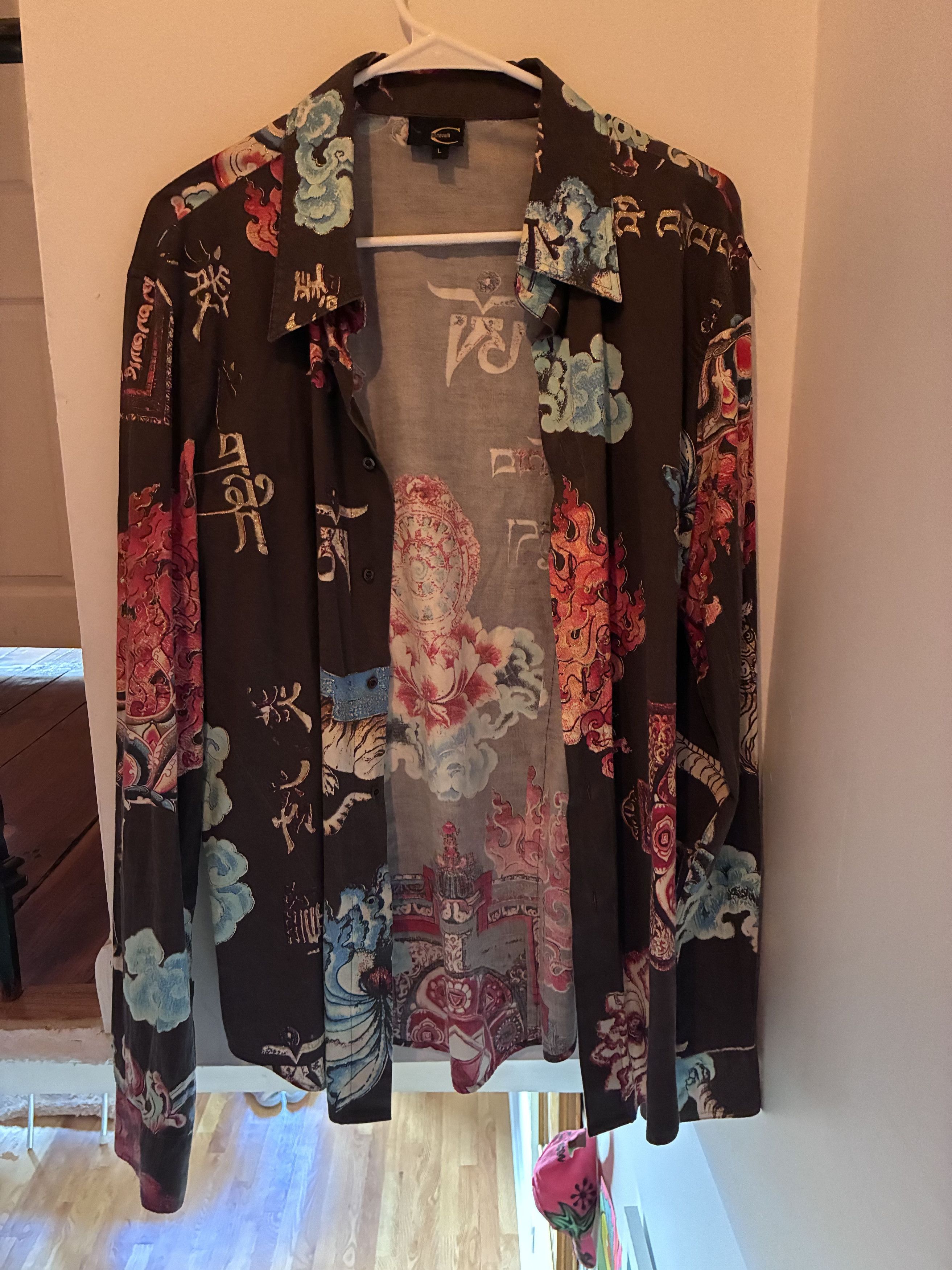 Just Cavalli Just Cavelli Vintage Button Up Size US L / EU 52-54 / 3 - 1 Thumbnail