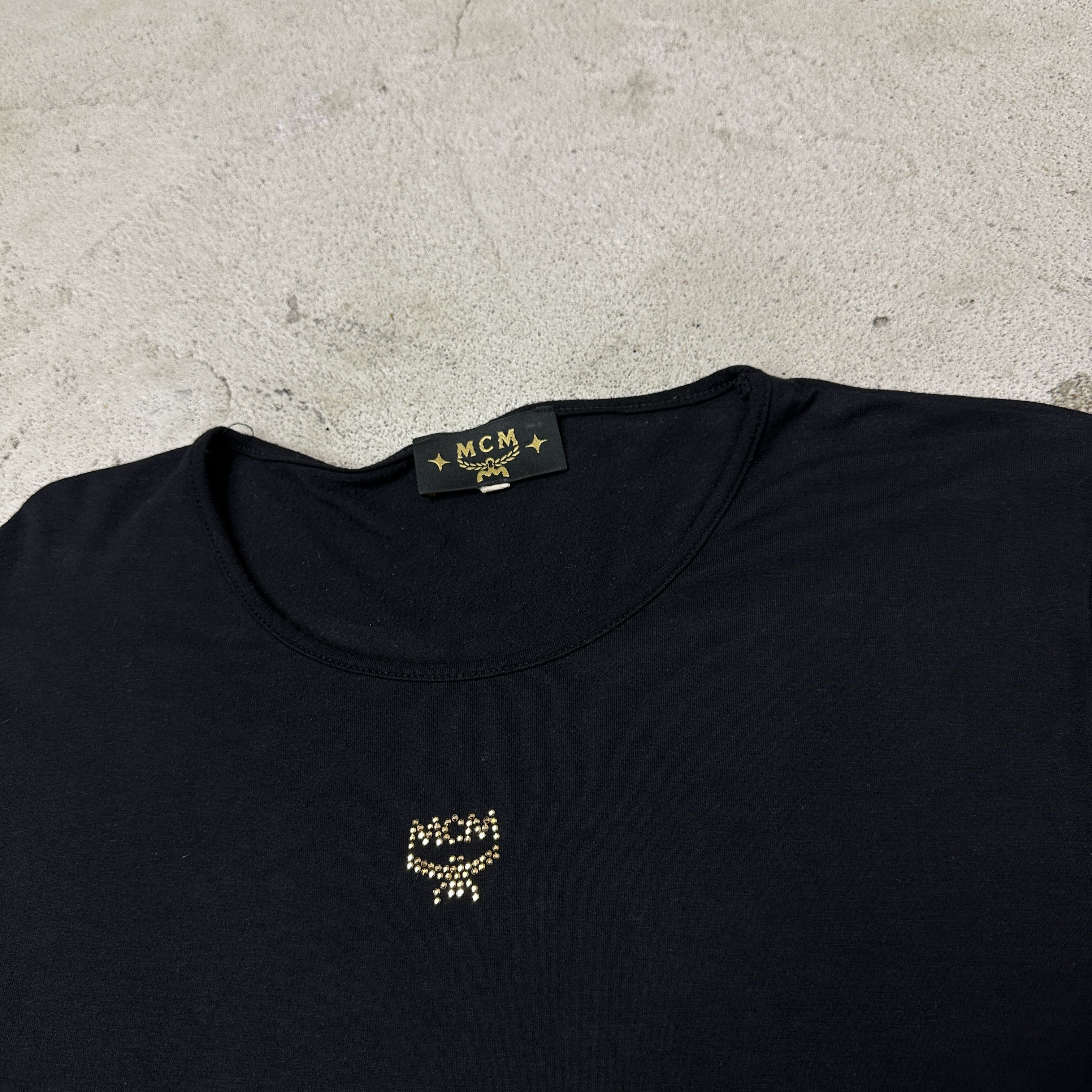 MCM Vintage Grunge Logo Print MCM Longsleeve Y2K Size L / US 10 / IT 46 - 3 Thumbnail