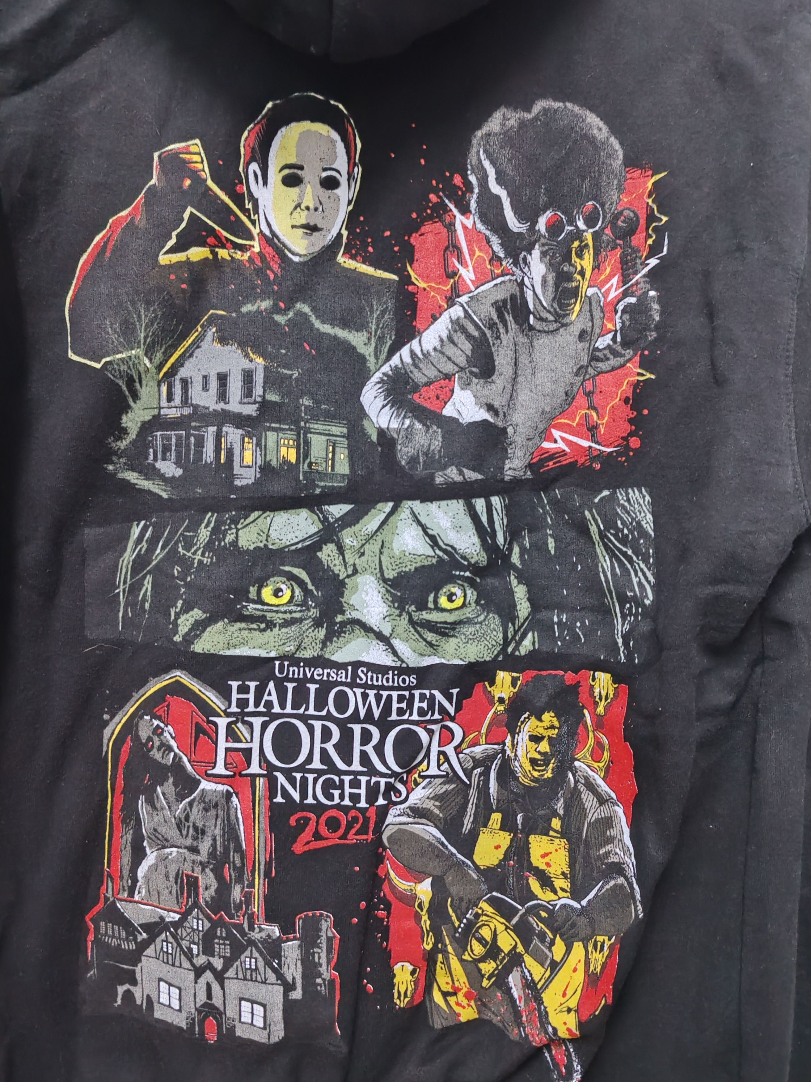 Expert Horror Universal Studios Halloween Horror Night Hoodie Movie Freddy Size US M / EU 48-50 / 2 - 3 Thumbnail