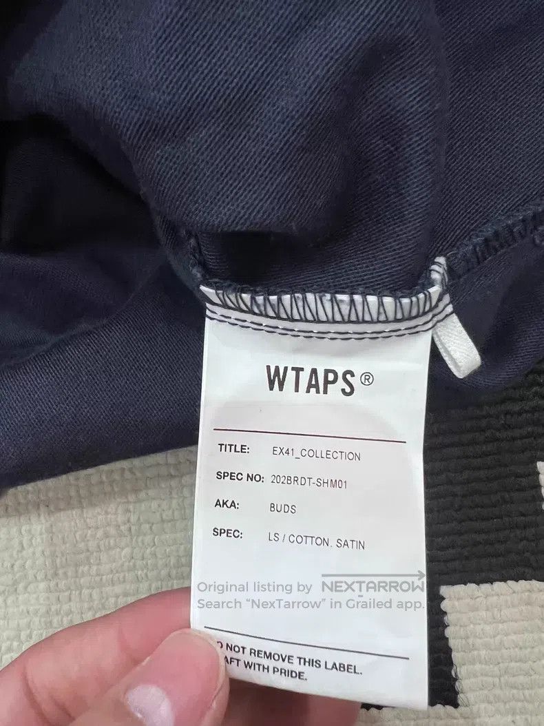 Wtaps Wtaps Long-sleeve Two-pocket Work Shirt Size US L / EU 52-54 / 3 - 5 Thumbnail