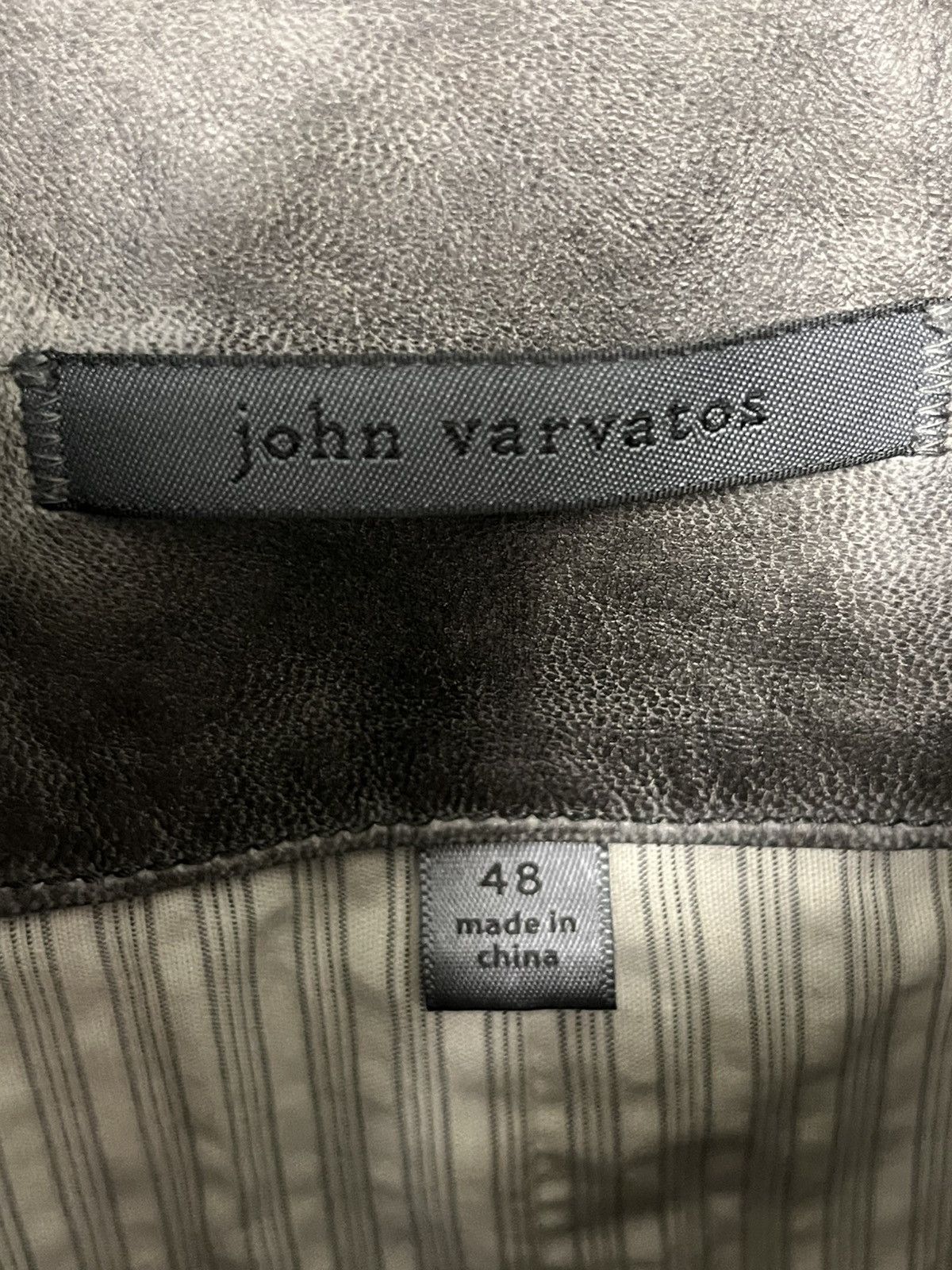 John Varvatos Distressed Moto Jacket size EU 48 USA 38. Size US M / EU 48-50 / 2 - 5 Thumbnail