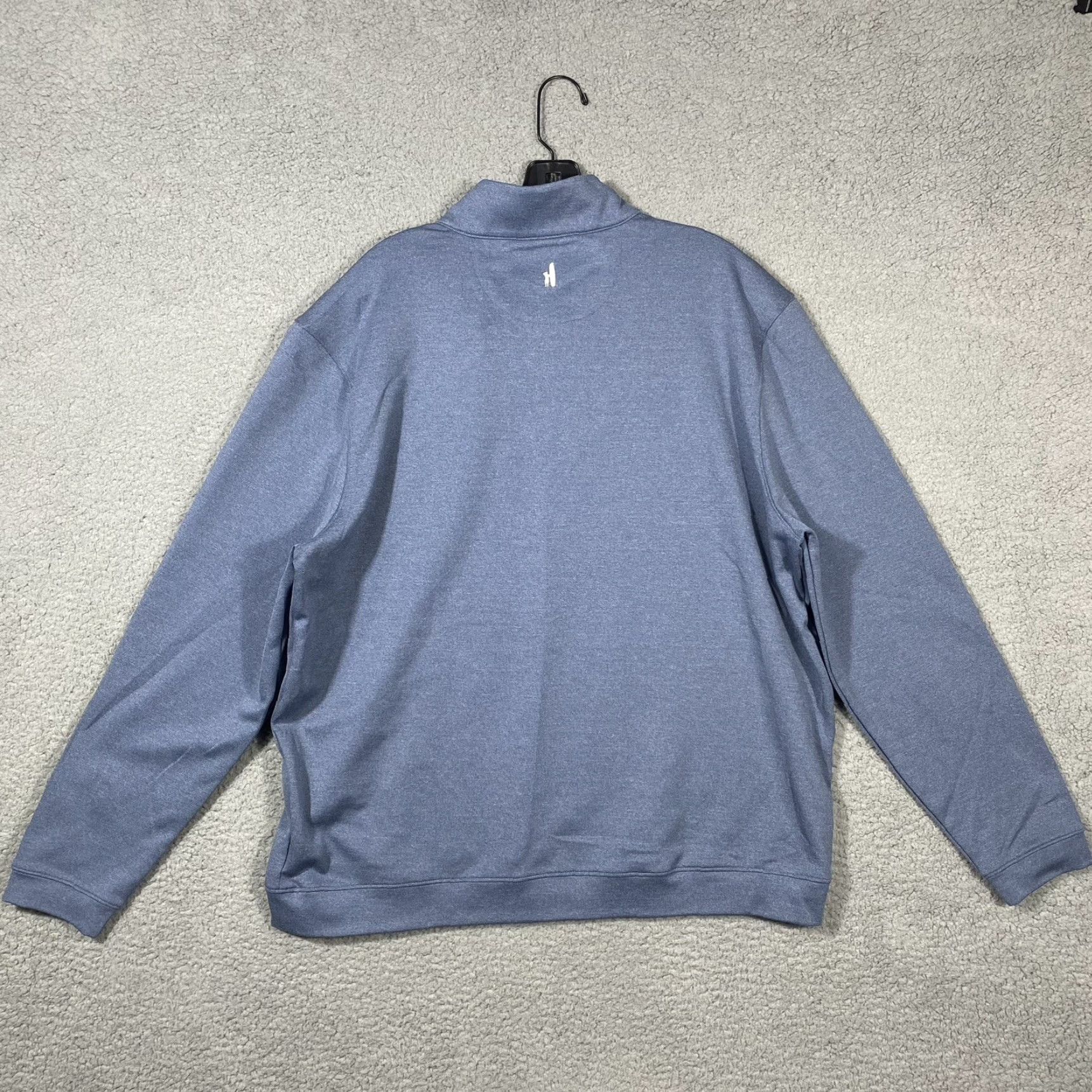 johnnie-O Johnnie-O Men's 1/4 Zip Performance Pullover Jacket Golf XL Blue/Gray Legend Cup Men Size US XL / EU 56 / 4 - 7 Thumbnail