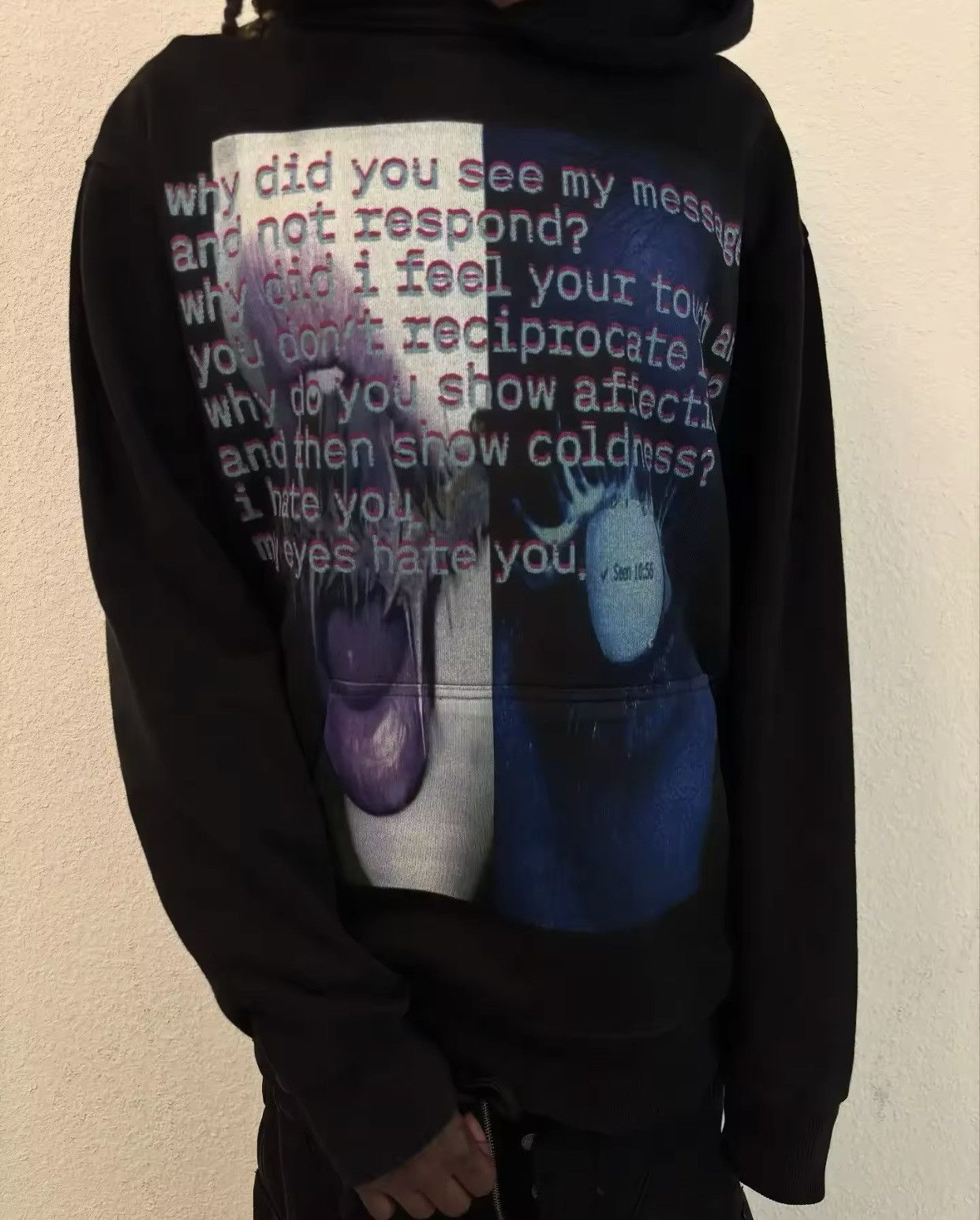 Japanese Brand Harajuku Thickened Hip Hop Save Me Hoodie Oversized Size US M / EU 48-50 / 2 - 4 Thumbnail