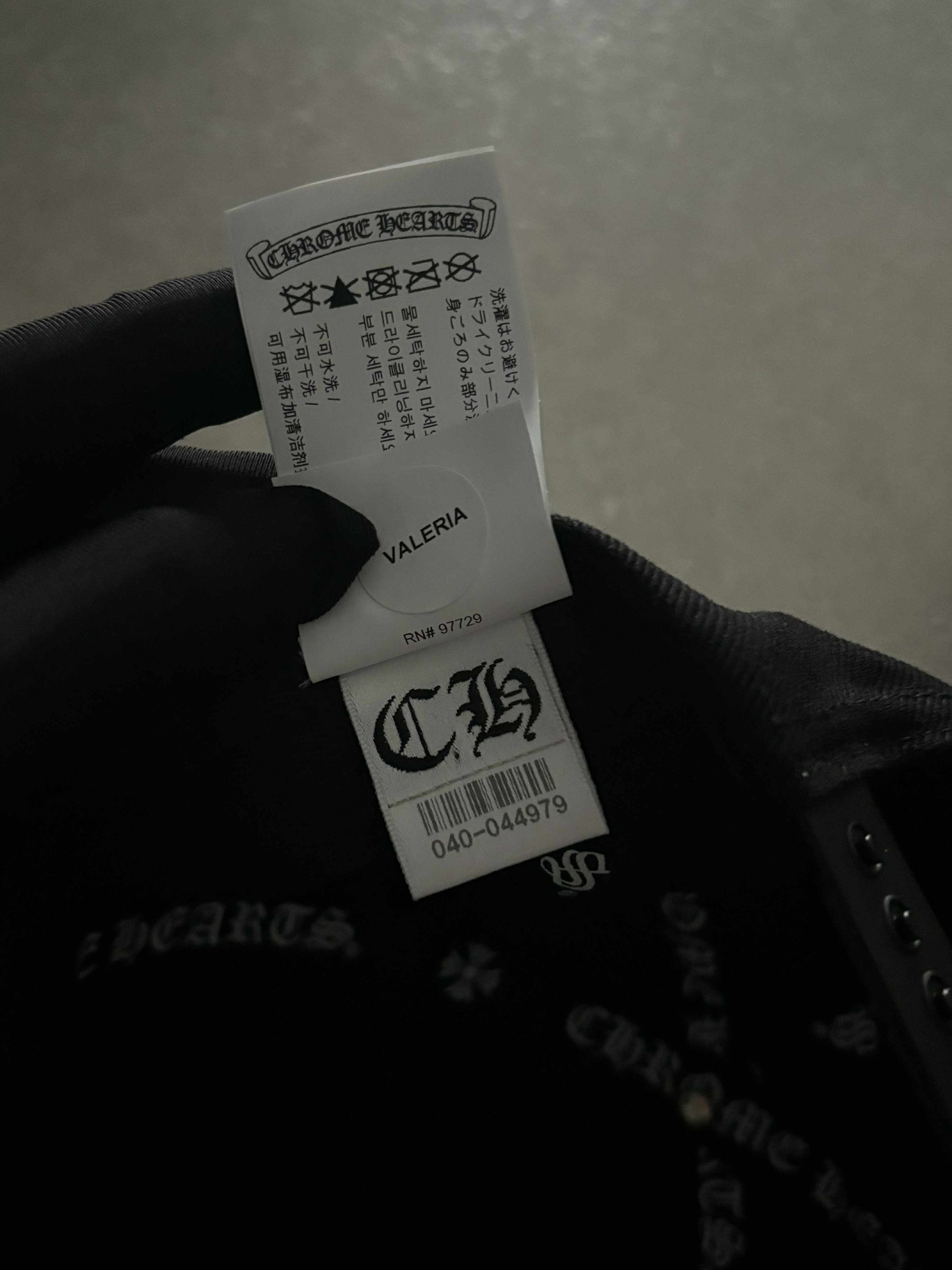 Chrome Hearts CHROME HEARTS Cross BSBL Cap Denim Size ONE SIZE - 10 Thumbnail