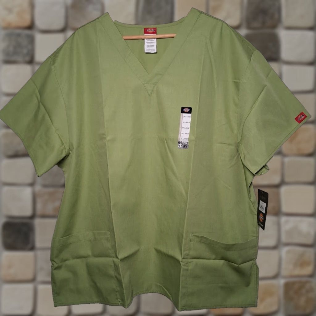Dickies Dickies Every Day Scrubs Missy Fit Women 3XL Desert Green Workwear NEW Size XXL / US 16-18 / IT 52-54 - 1 Thumbnail
