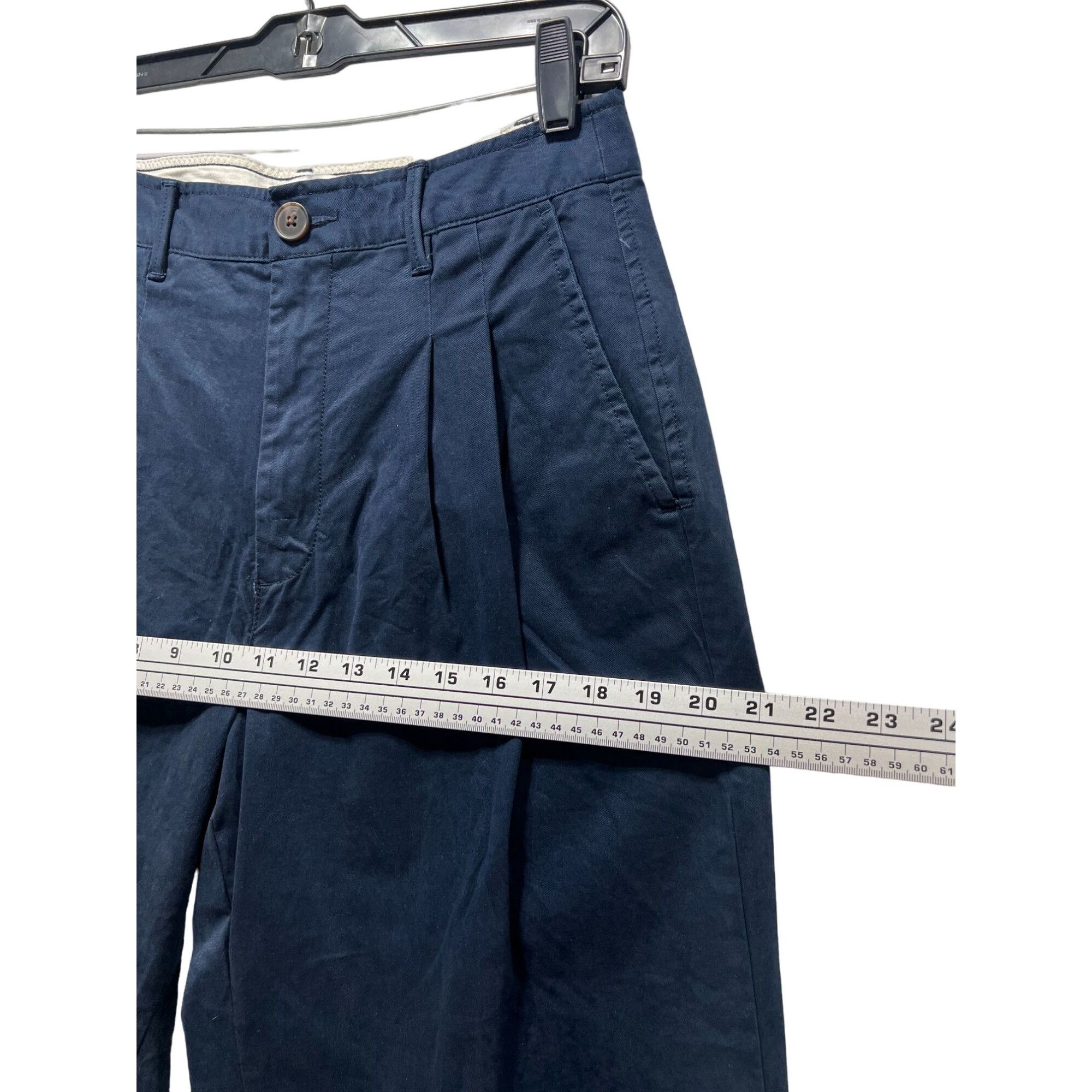 Other Free Assembly - Women's Wide-Leg Chino Pants - Blue - 4 Size 27" / US 4 / IT 40 - 6 Thumbnail