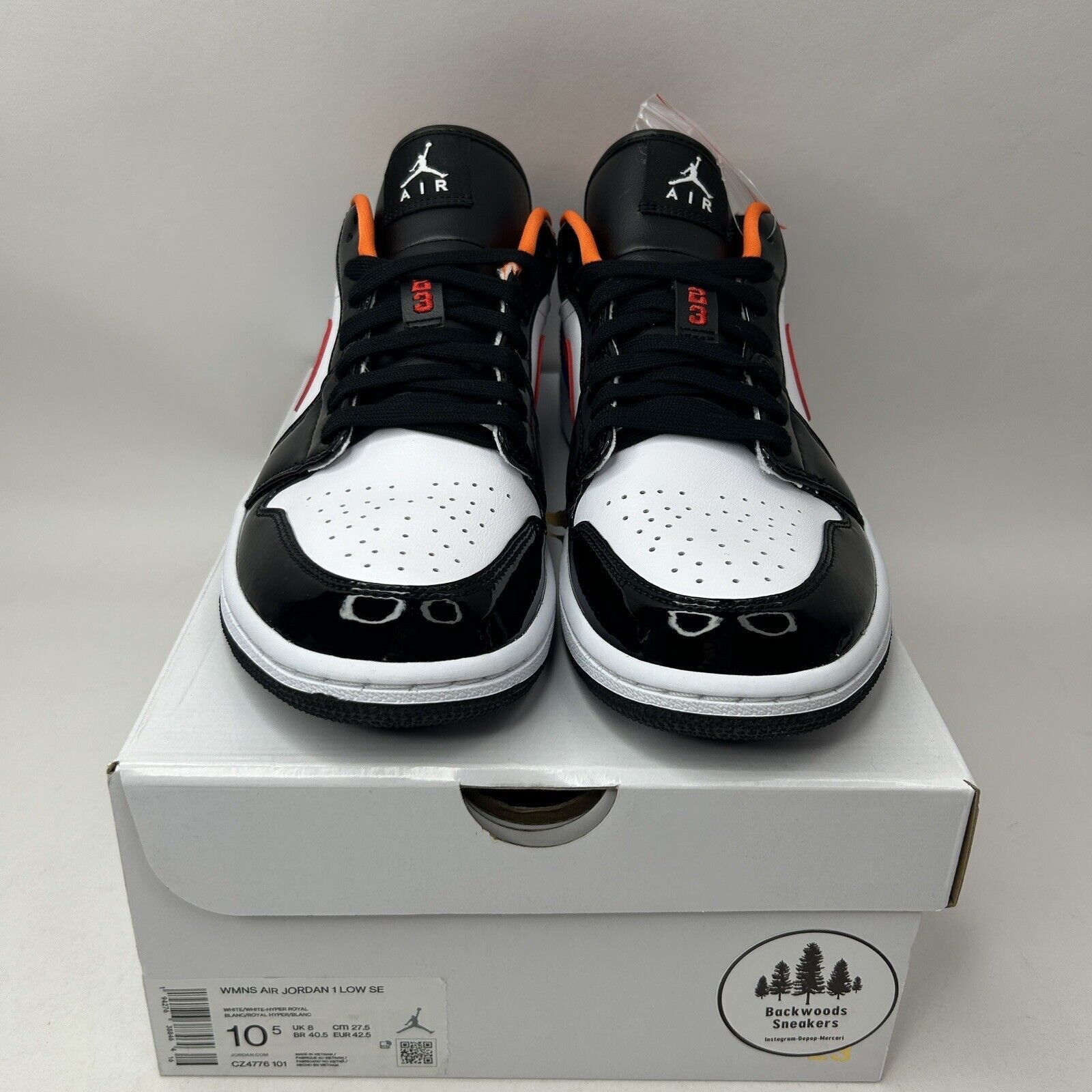 Nike Nike Shoes Air Jordan 1 Low SE “Black Toe Multi-Color” 2023 Size US 10.5 / IT 40.5 - 2 Thumbnail
