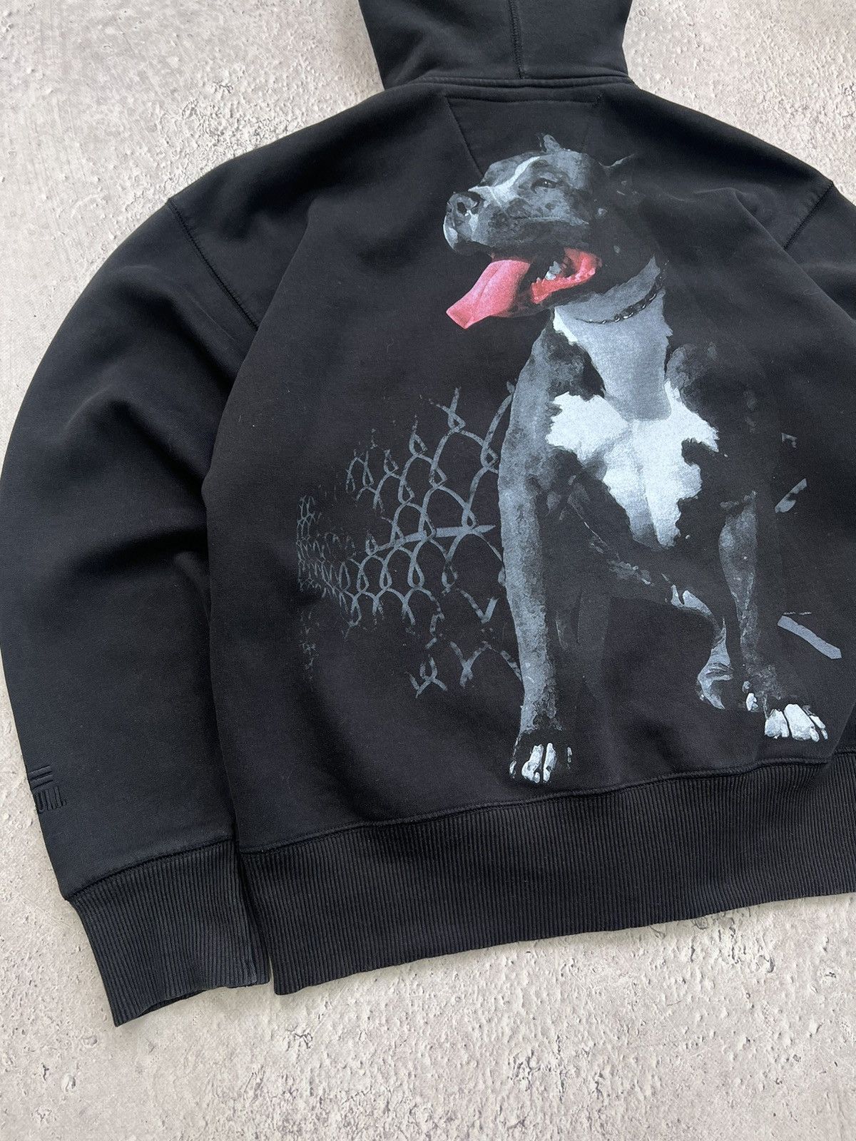Vintage 100% Hardcore Overprint Hoodie Zip Y2K Vintage Size US M / EU 48-50 / 2 - 2 Thumbnail