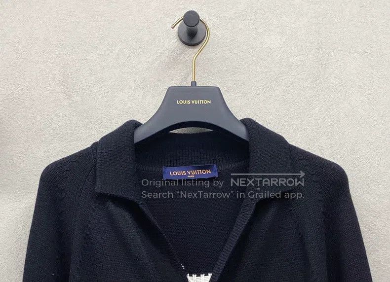 Louis Vuitton Louis Vuitton NBA Signature Black Knit Jacket Size US M / EU 48-50 / 2 - 5 Thumbnail