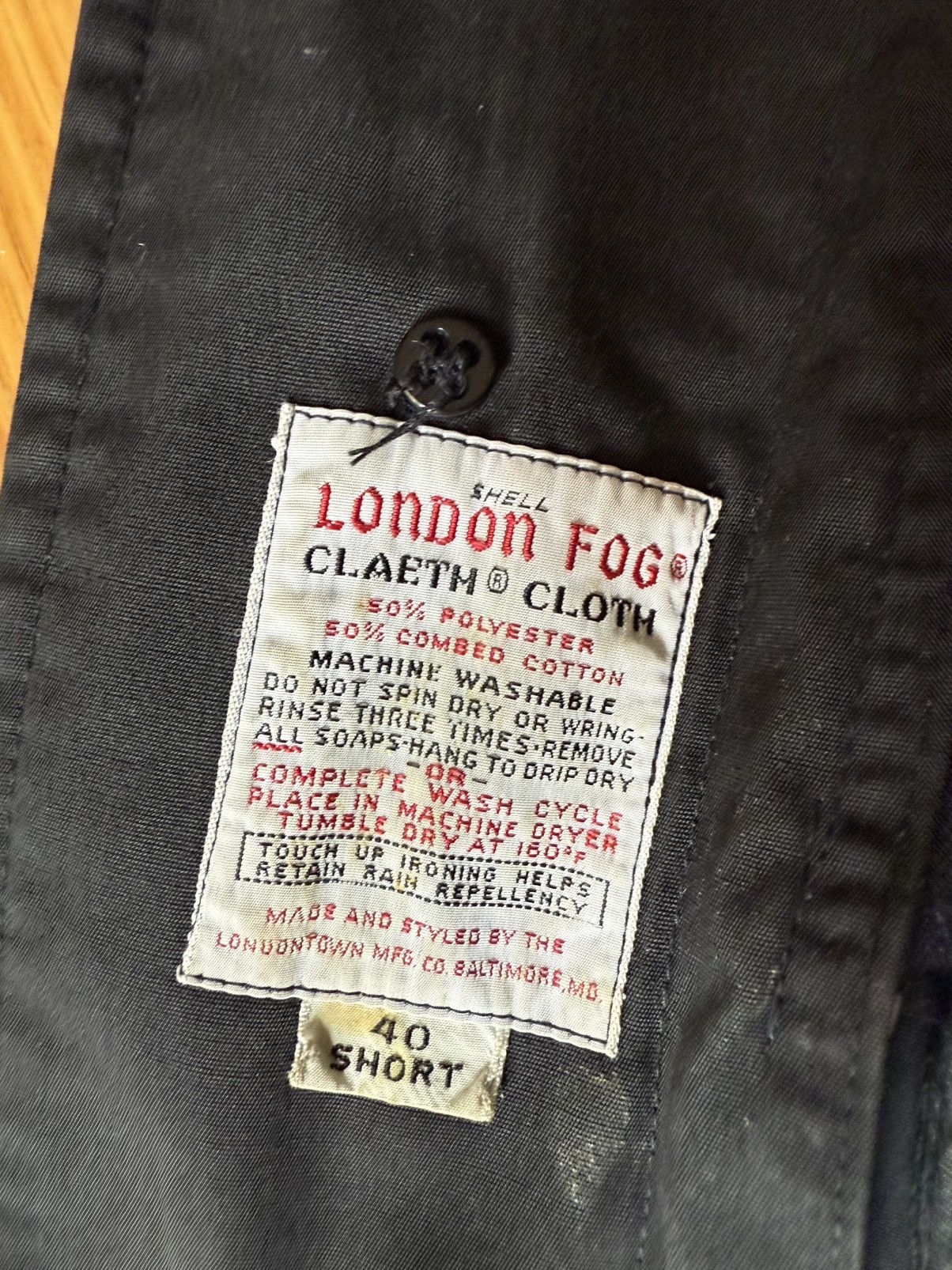 London Fog London Fog Maincoat Size US L / EU 52-54 / 3 - 6 Thumbnail
