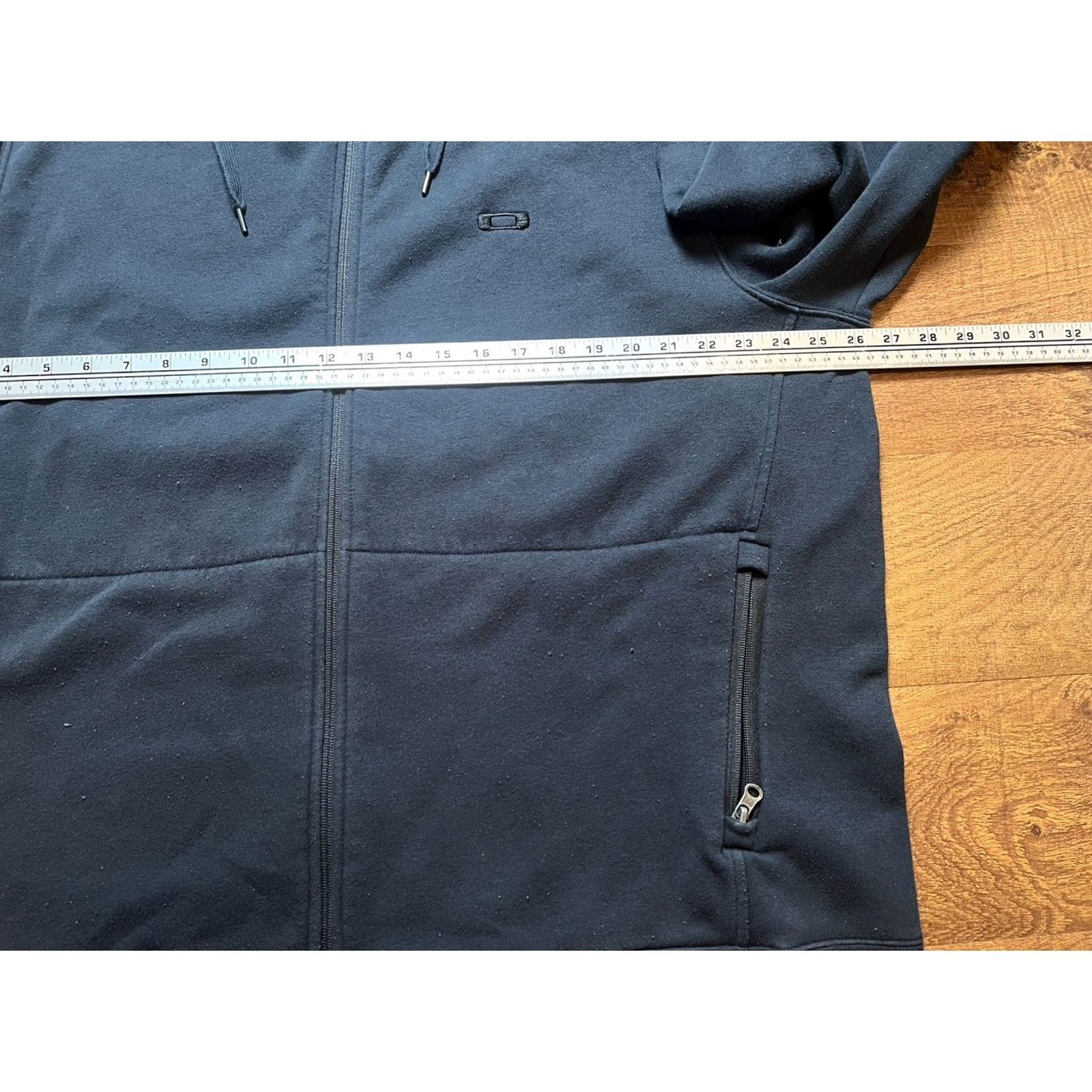 Oakley VINTAGE Oakley Hoodie Full Zip Black Mens XXL Logo 90s Pockets Hooded Size US XXL / EU 58 / 5 - 5 Thumbnail