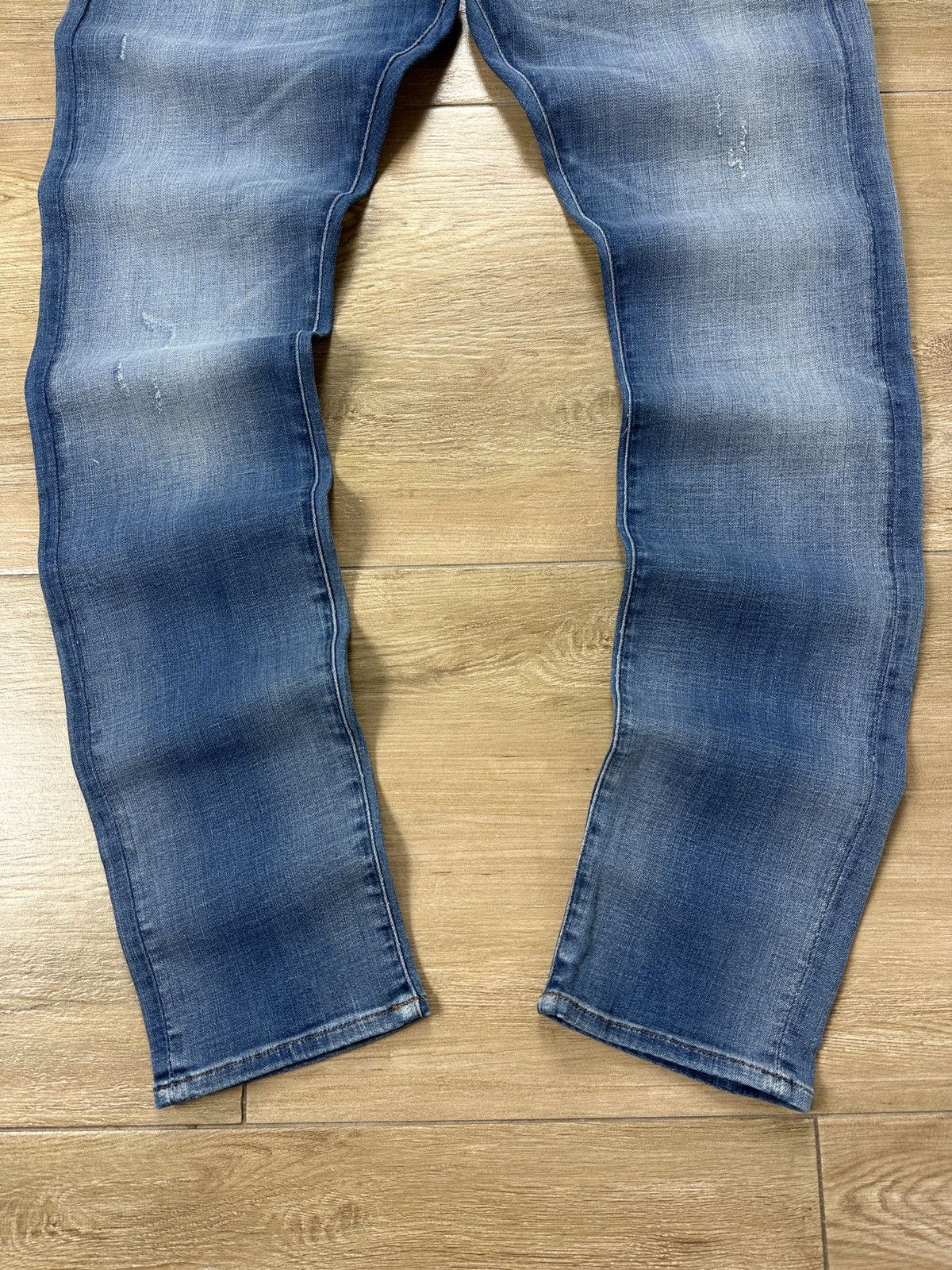 G-Star NEW🏷️ G-Star Raw 3301 Deconstructed Skinny Denim Jeans Size US 32 / EU 48 - 3 Thumbnail