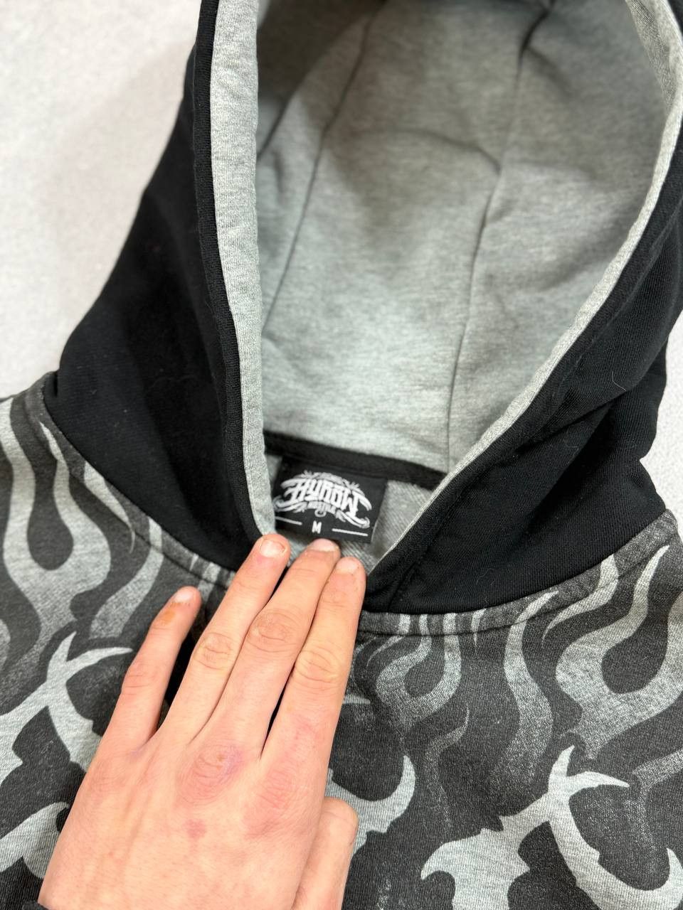 Affliction Afflction Style Archive Japan Style Y2K Avant-Garde Hoodie Size US M / EU 48-50 / 2 - 8 Thumbnail