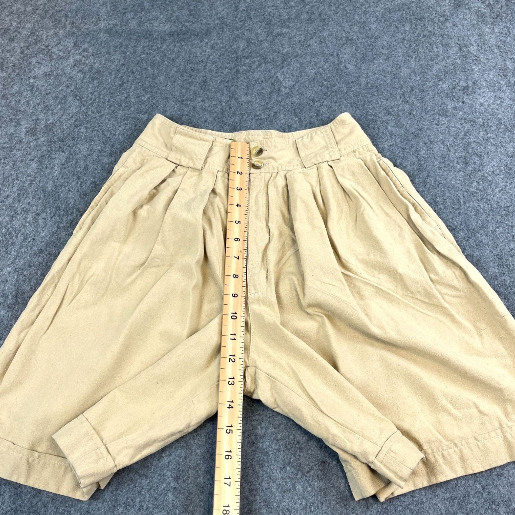 Vintage VINTAGE Outback Red Womens Bermuda Shorts 100% Silk Beige Baggy Fit Gurkha Style 6 (Adult) Womens Size 28" / US 6 / IT 42 - 5 Thumbnail