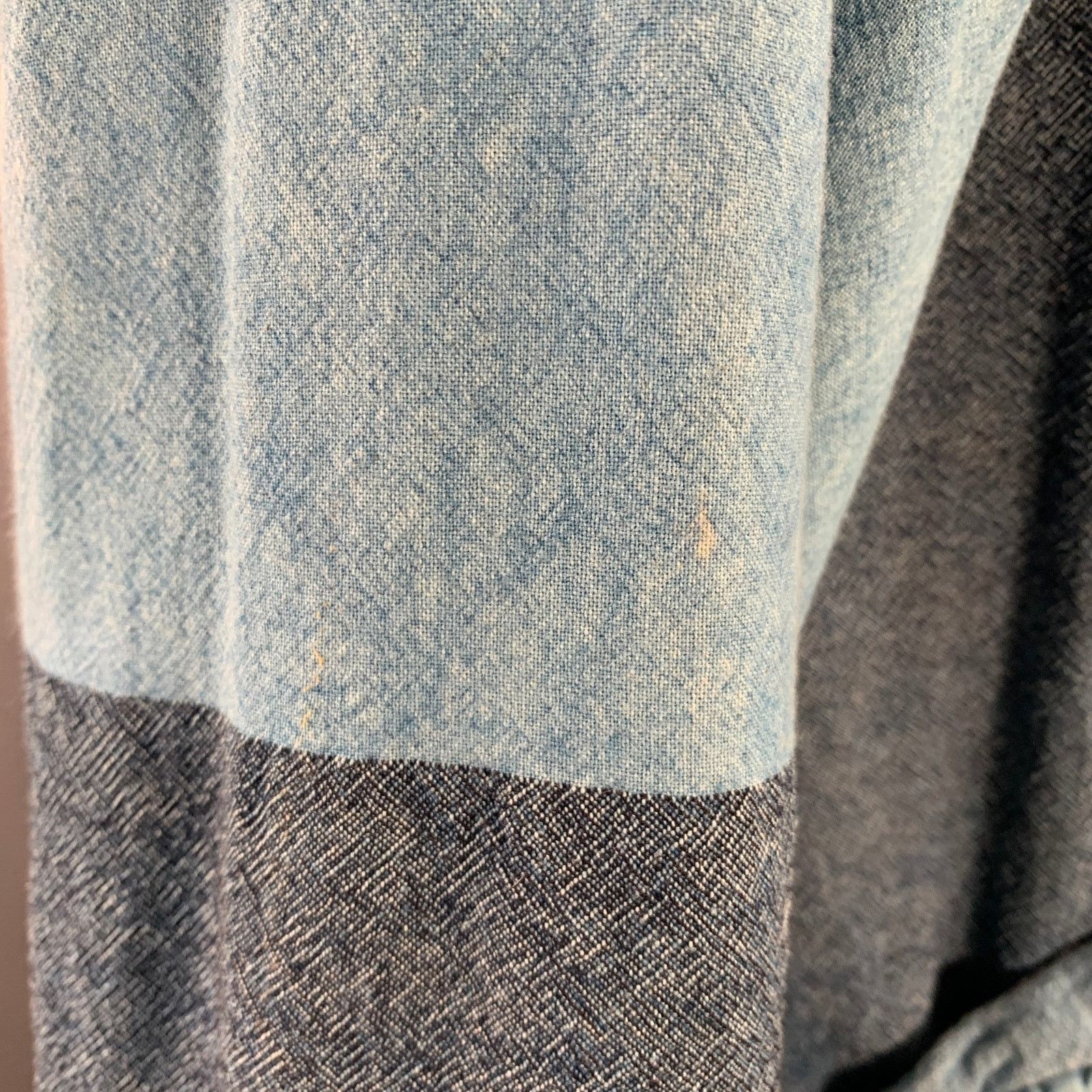 Tender Co. TENDER Size XXL Blue Indigo Patchwork Cotton Wool Jacket Size US XXL / EU 58 / 5 - 5 Thumbnail