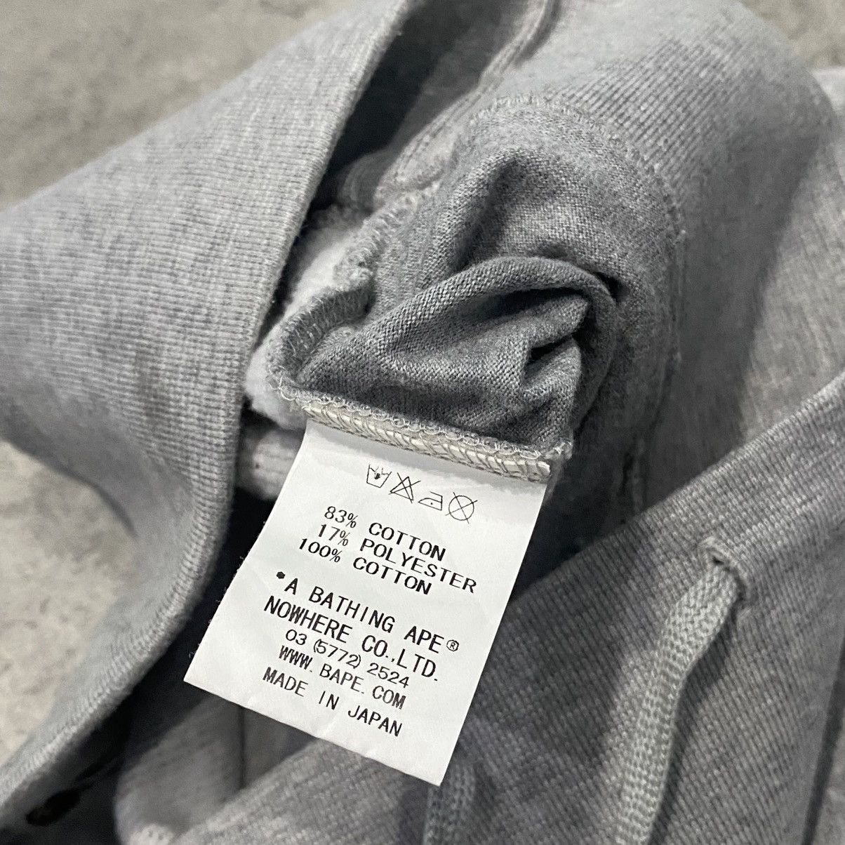 Bape Bape Sweatpants OG Gray Size US 34 / EU 50 - 3 Thumbnail