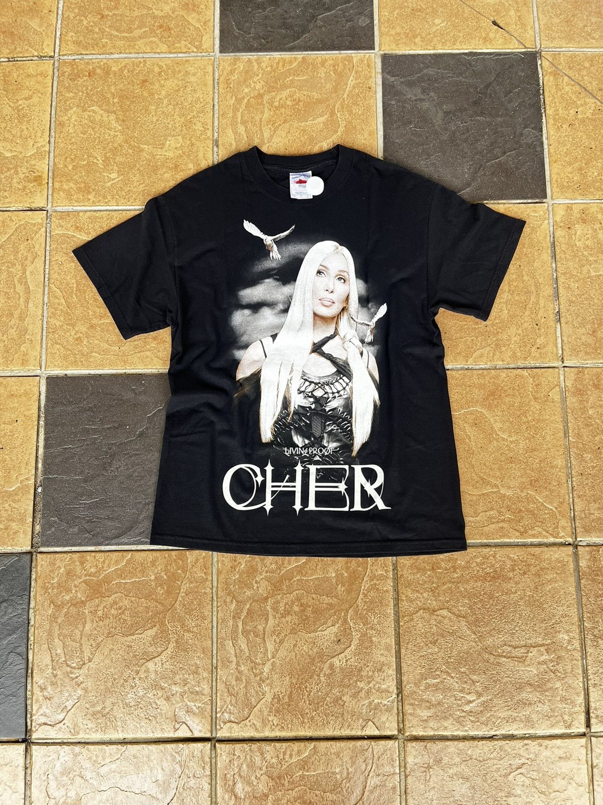 Vintage Cher vtg tee Size US L / EU 52-54 / 3 - 1 Thumbnail