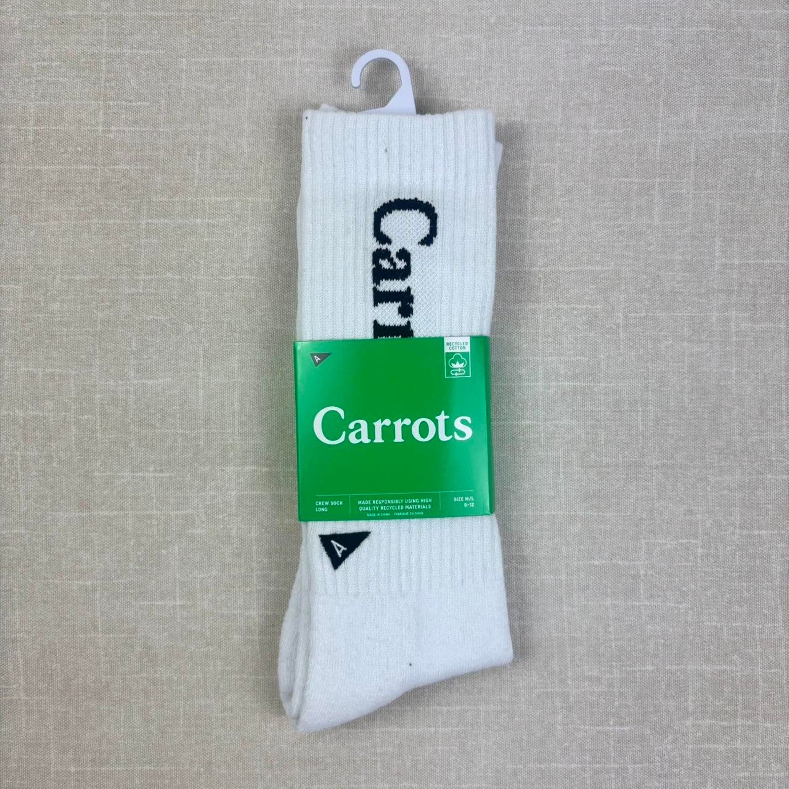 Carrots by Anwar Carrots 🥕 Carrots by Anwar Carrots Wordmark Crew Socks "White" Size ONE SIZE - 1 Thumbnail