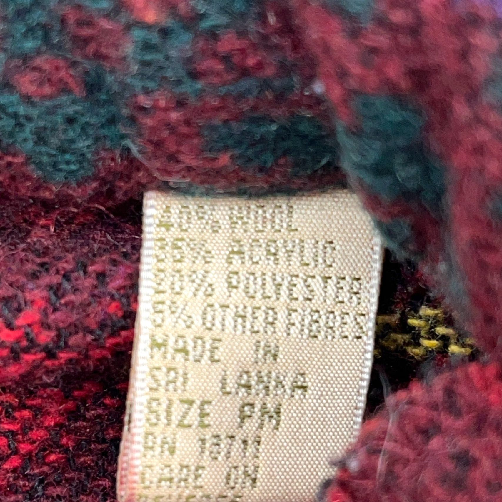 Vintage VINTAGE Roo Crossing Jacket Women M Petite Red Wool Southwestern Aztec Y2K Embroidered Zipper All Seasons Mid-Length Size M / US 6-8 / IT 42-44 - 5 Thumbnail