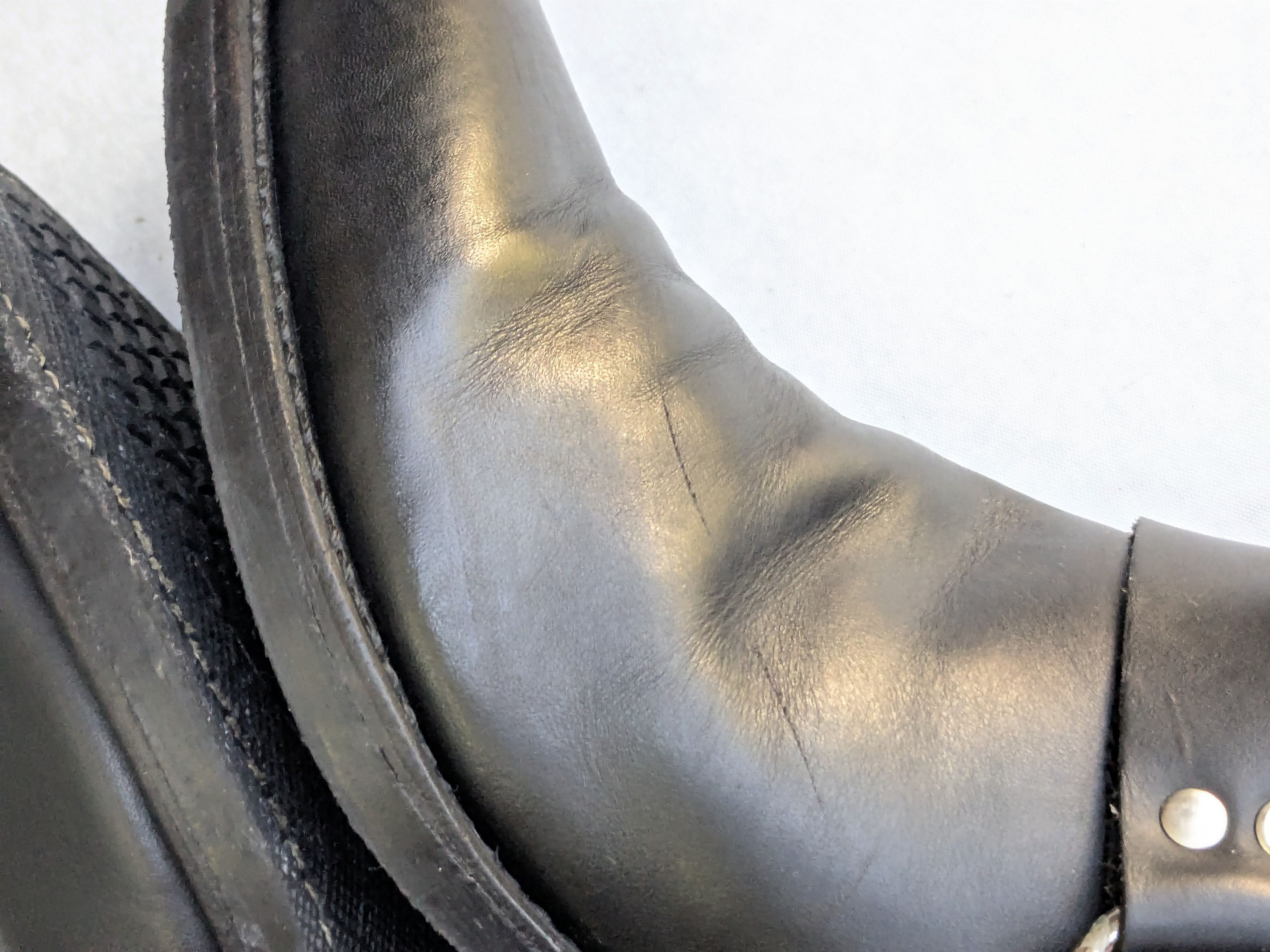 Frye Frye Harness Boots Black Leather 11 M Leather Buckle Size US 11 / EU 44 - 10 Thumbnail