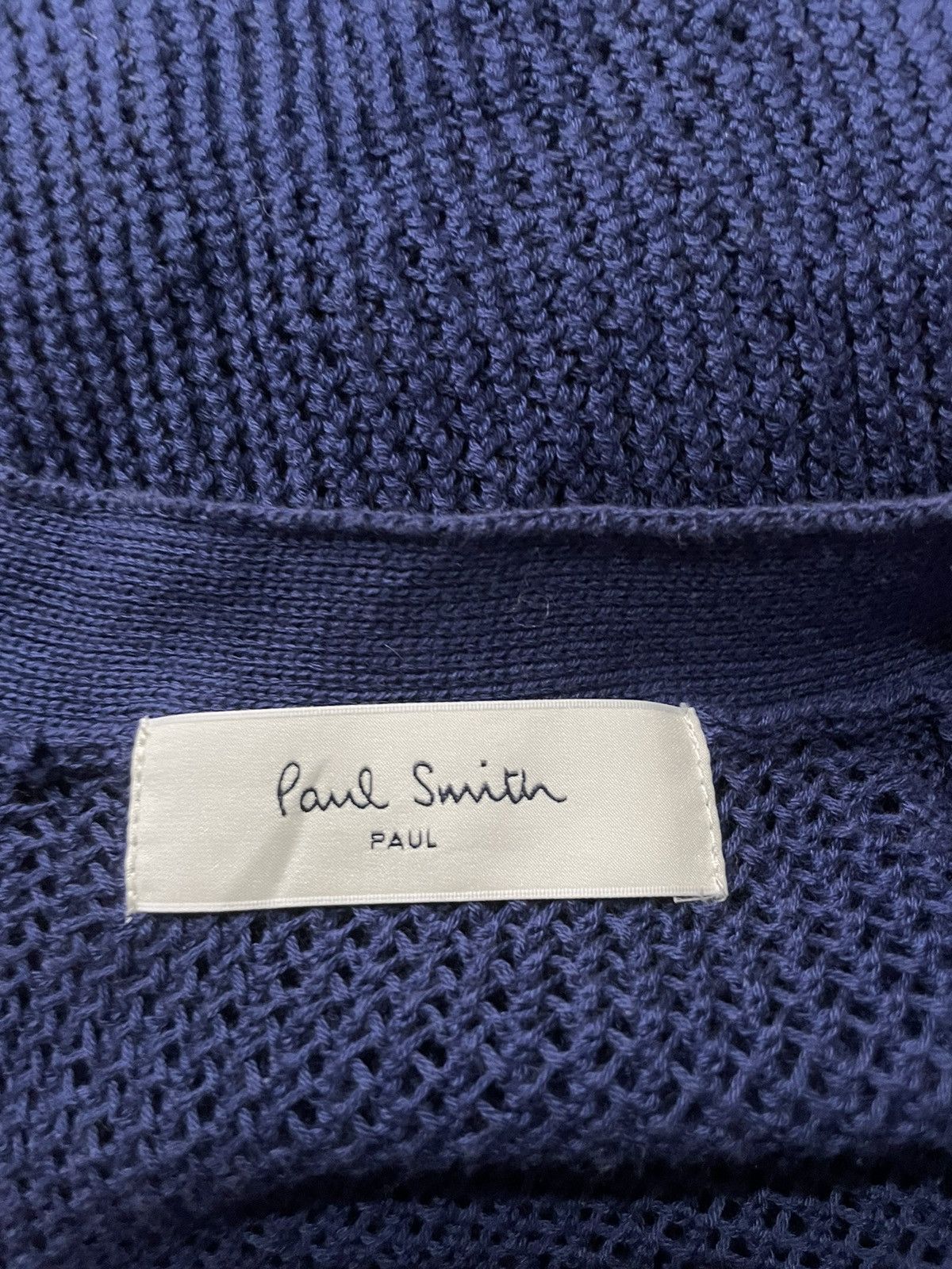 Paul Smith Paul Smith Mesh Cardigan Size US M / EU 48-50 / 2 - 4 Thumbnail