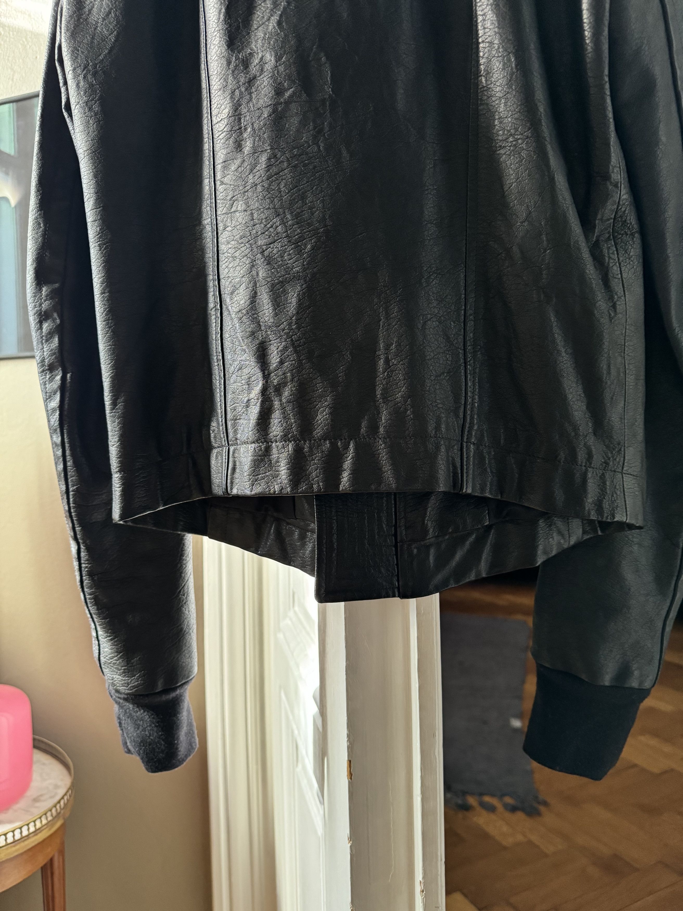Rick Owens Rick Owens leather jacket,SIZE -S WORN TWO, THREE TIMES Size US S / EU 44-46 / 1 - 16 Thumbnail