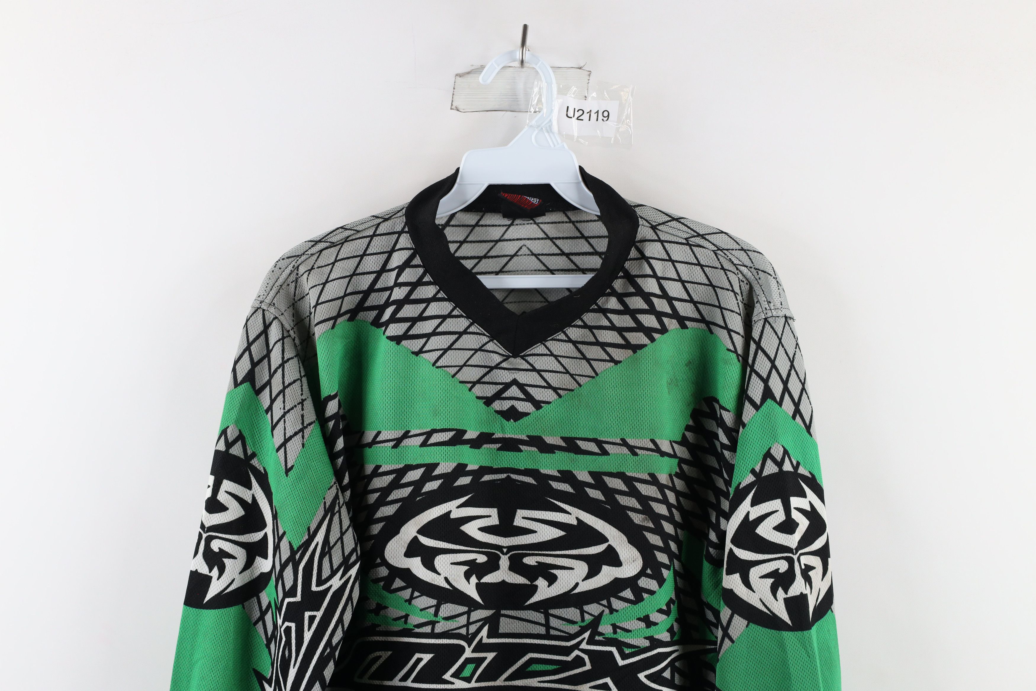 Vintage Vintage 90s Streetwear Motocross Racing Jersey T-Shirt Size US M / EU 48-50 / 2 - 2 Thumbnail