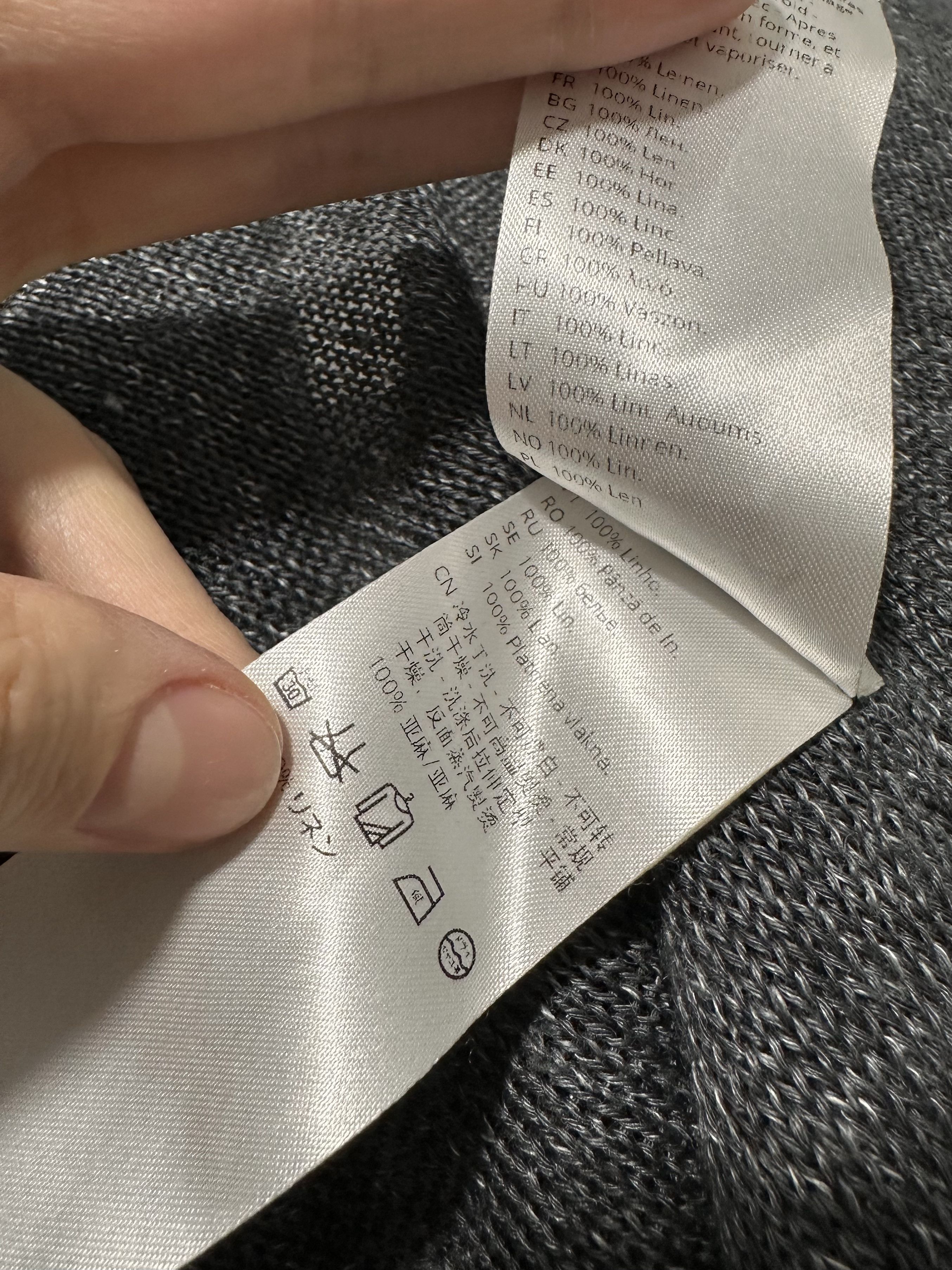 OSKA × Rundholz OSKA Pure Linen Knit Buttoned Ligh Coat Jacket Cardigan Sz 2 Size M / US 6-8 / IT 42-44 - 7 Thumbnail