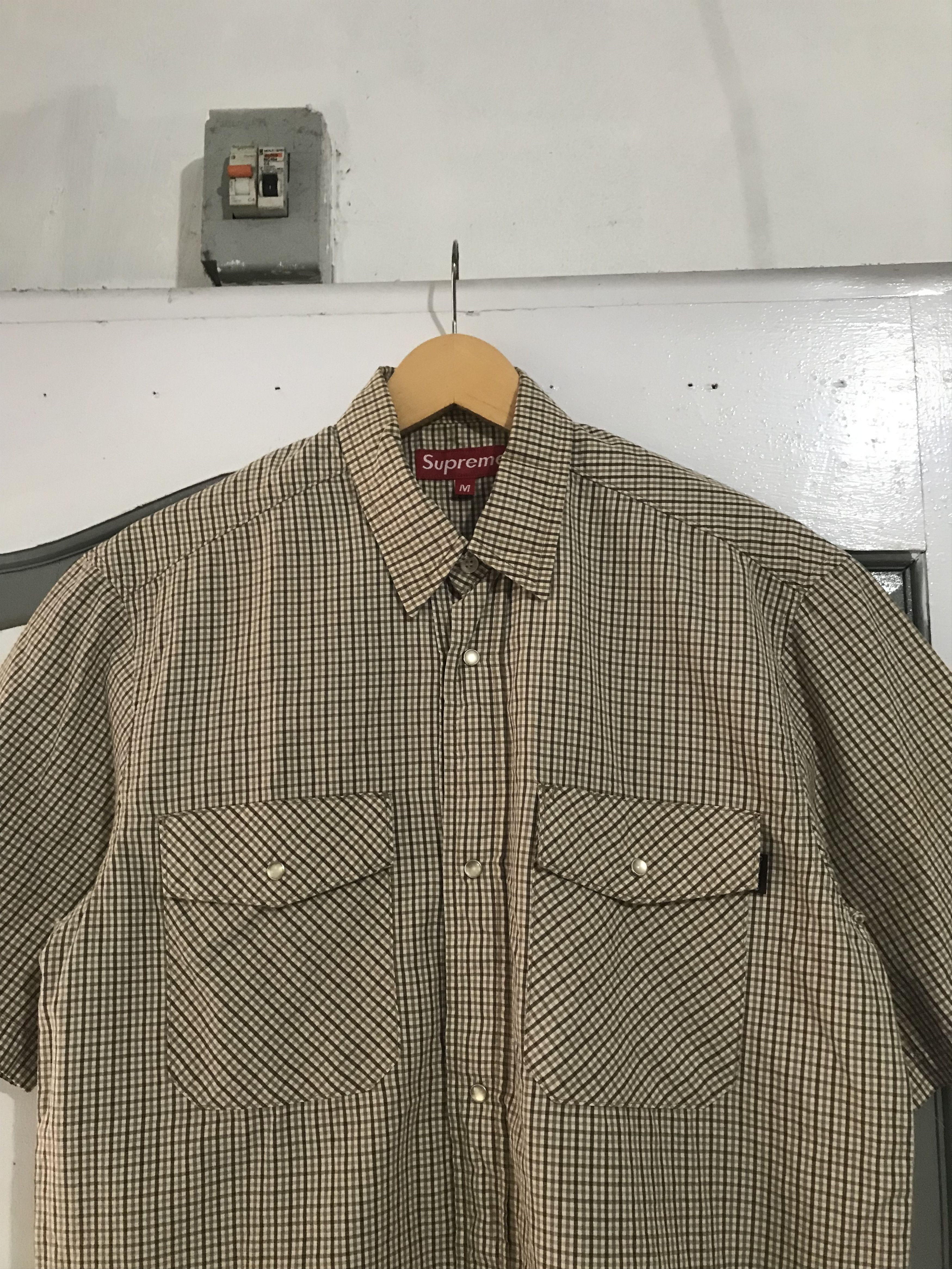 Supreme × Vintage Vintage 90s Supreme Shirts Size US M / EU 48-50 / 2 - 2 Thumbnail