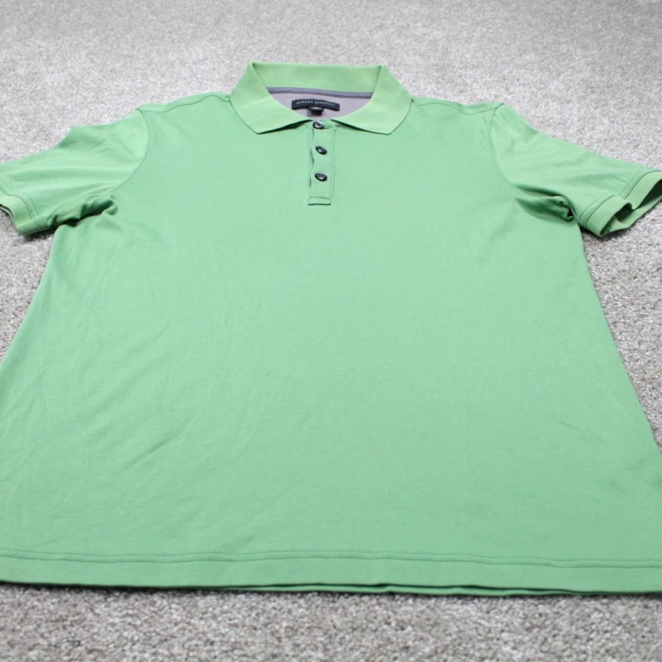 Banana Republic Banana Republic Polo Shirt Mens Medium Green 100% Cotton Short Sleeve Pullover Shirt Capable for Golf Casual Business Size US M / EU 48-50 / 2 - 2 Thumbnail