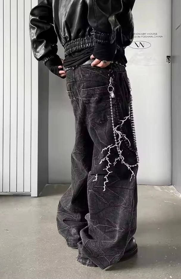 Japanese Brand × Vintage loose jeans Size US 36 / EU 52 - 3 Thumbnail
