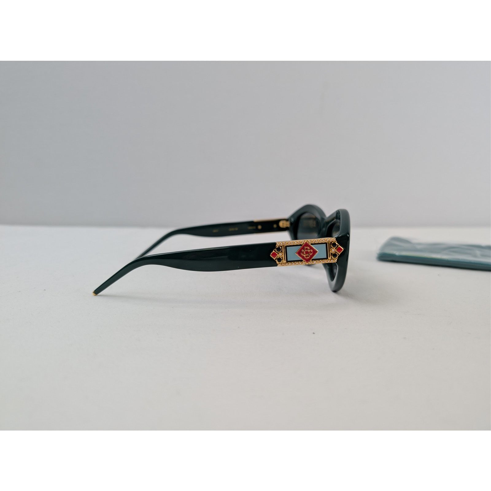 Casablanca o1rshd1 Size: OS / Stainless Steel Square Metal Sunglasses Size ONE SIZE - 5 Thumbnail