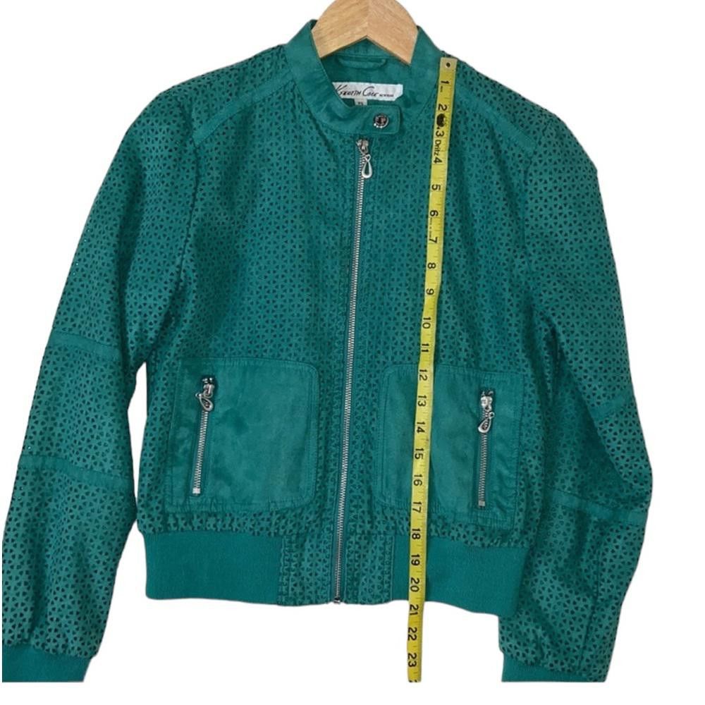 Designer Kenneth Cole l Faux Suede Jacket Size Petite Small Size S / US 4 / IT 40 - 6 Thumbnail