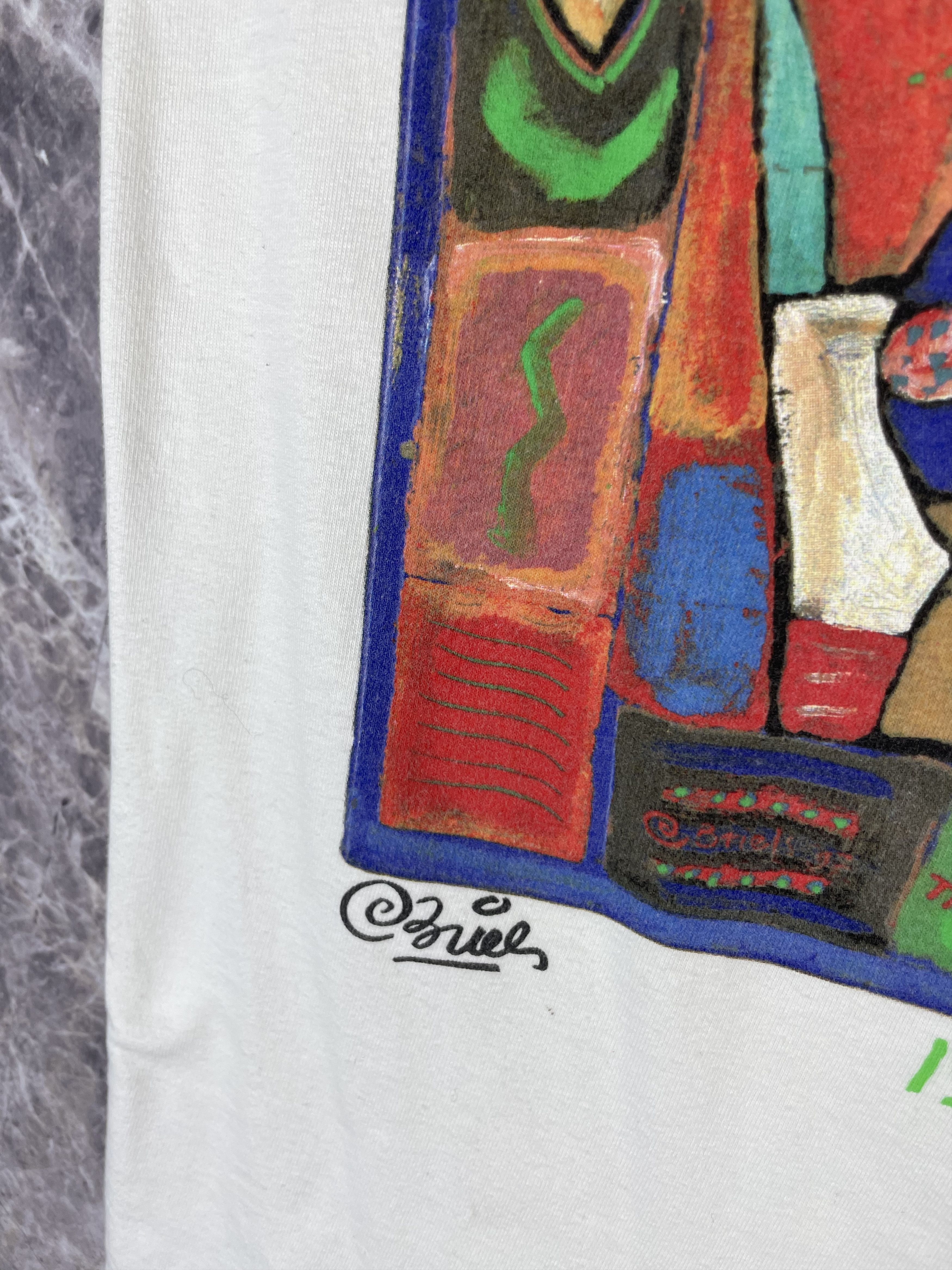 Vintage Vintage 1997 Abn Amro World Tennis Rotterdam Tee Size US L / EU 52-54 / 3 - 5 Thumbnail