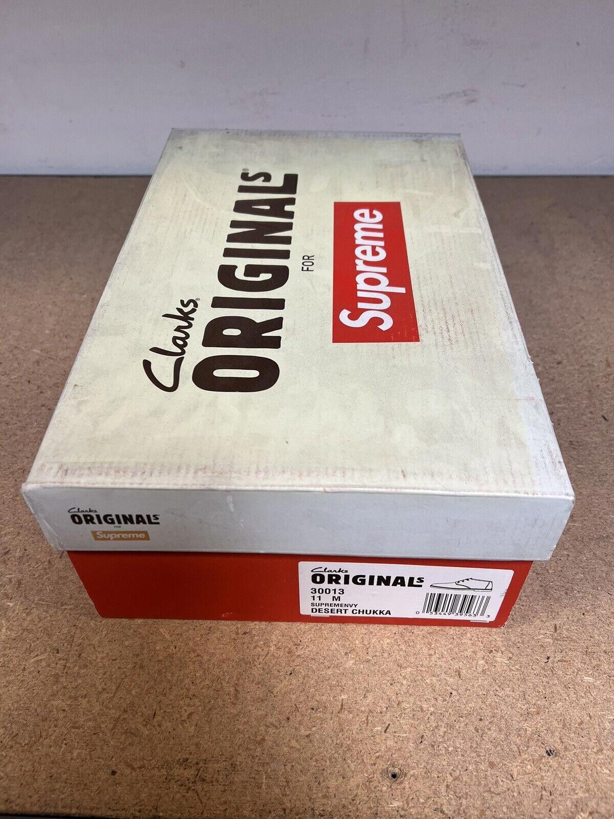 Supreme SS11 Supreme Clarks Desert Chukka Navy Suede Boots 30013 Size US 11 / EU 44 - 6 Thumbnail