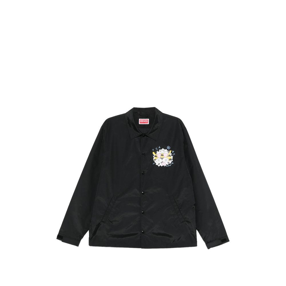 Kenzo Kenzo BLACK Jackets - Shirt Jackets Size US XL / EU 56 / 4 - 1 Thumbnail