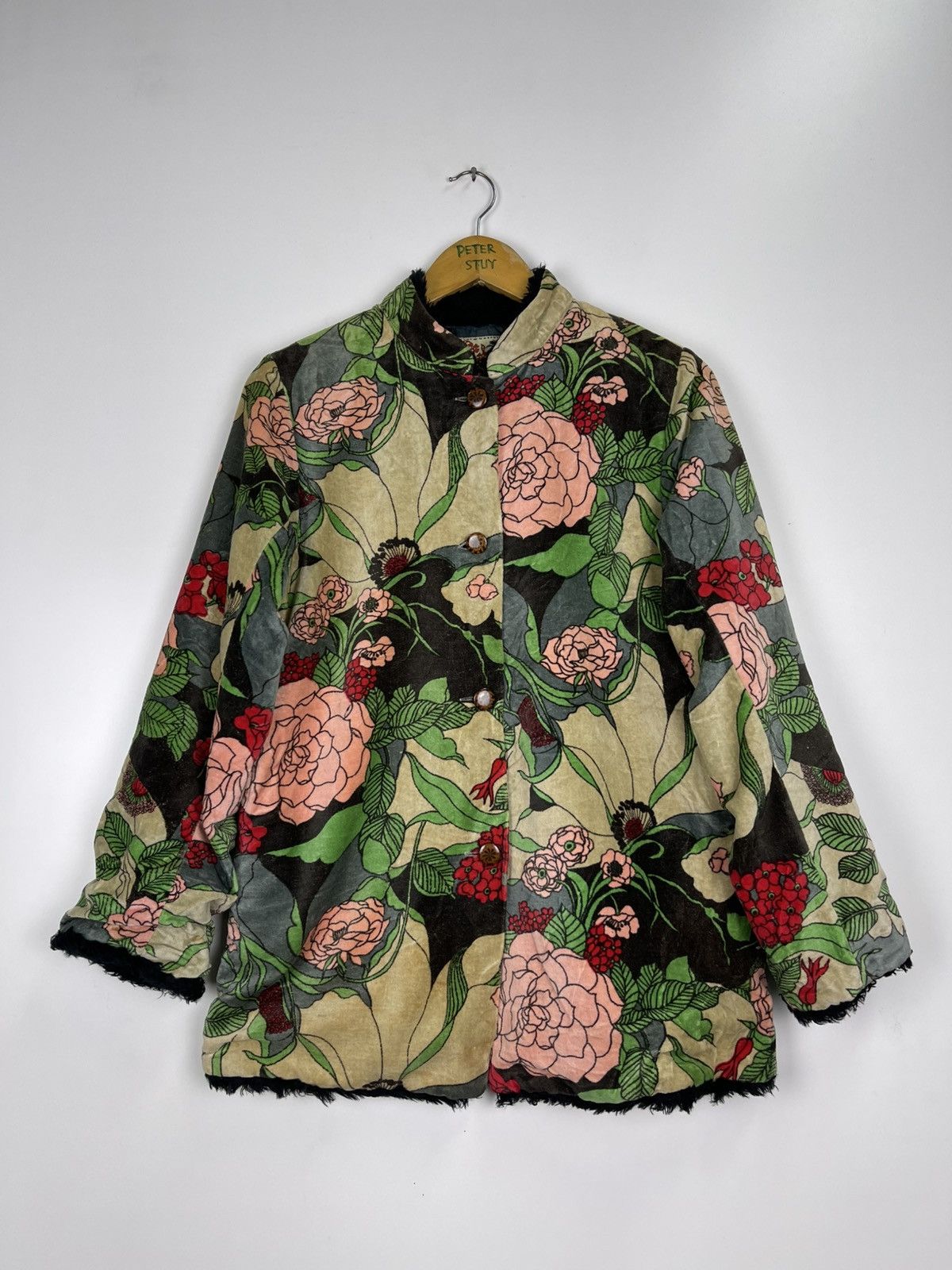 Vintage Amina Brand Floral Jacket Size US S / EU 44-46 / 1 - 2 Thumbnail
