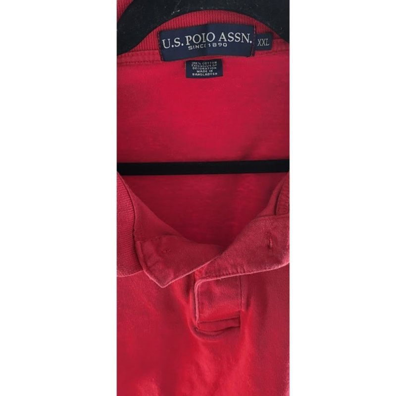 U.S. Polo Assn. U.S. Polo Assn Mens Red Classic Polo Shirt Size XXL Size US XXL / EU 58 / 5 - 3 Thumbnail