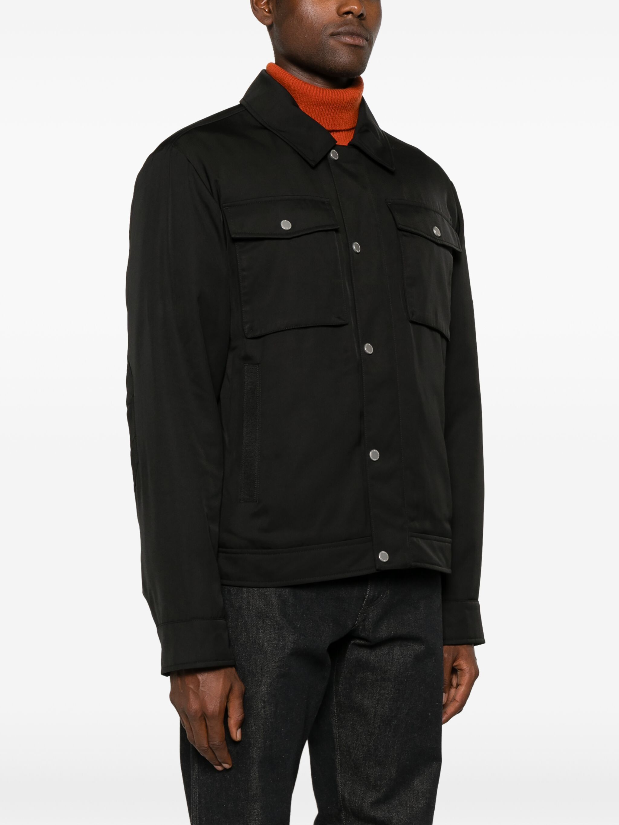 Moose Knuckles o1s22i1n1124 Jacque Medium Weight Jacket in Black Size US M / EU 48-50 / 2 - 3 Thumbnail