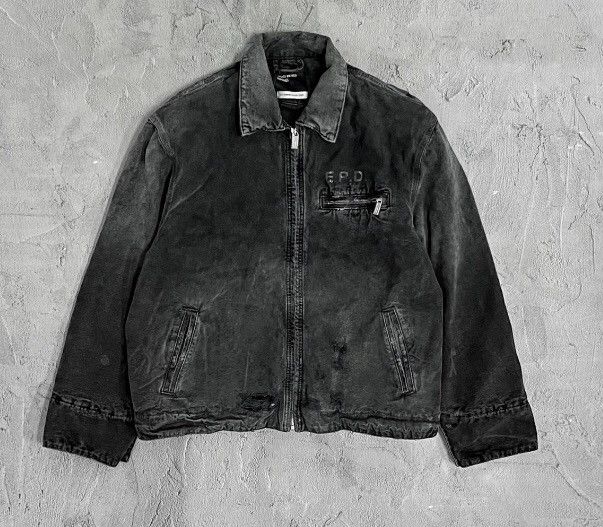 Enfants Riches Deprimes Enfants Rich Carhart made old water-washed tooling jackets Size US M / EU 48-50 / 2 - 2 Thumbnail