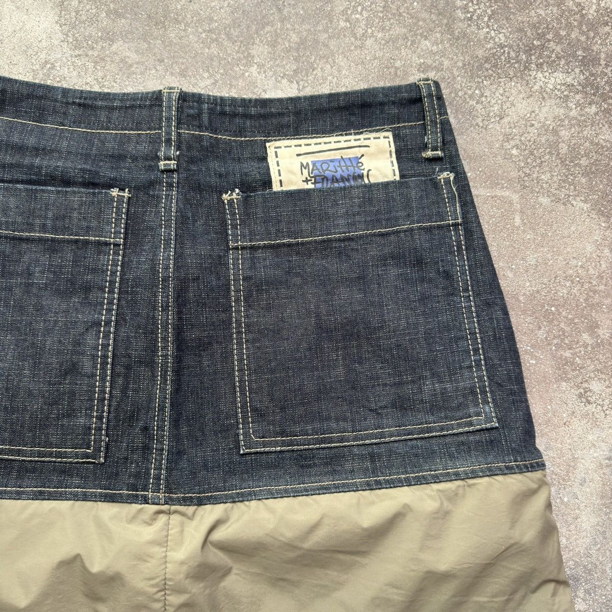Marithe + Francois Girbaud Marithe Francois Girbaud Vintage Cargo Skirt Size 28" / US 6 / IT 42 - 12 Thumbnail