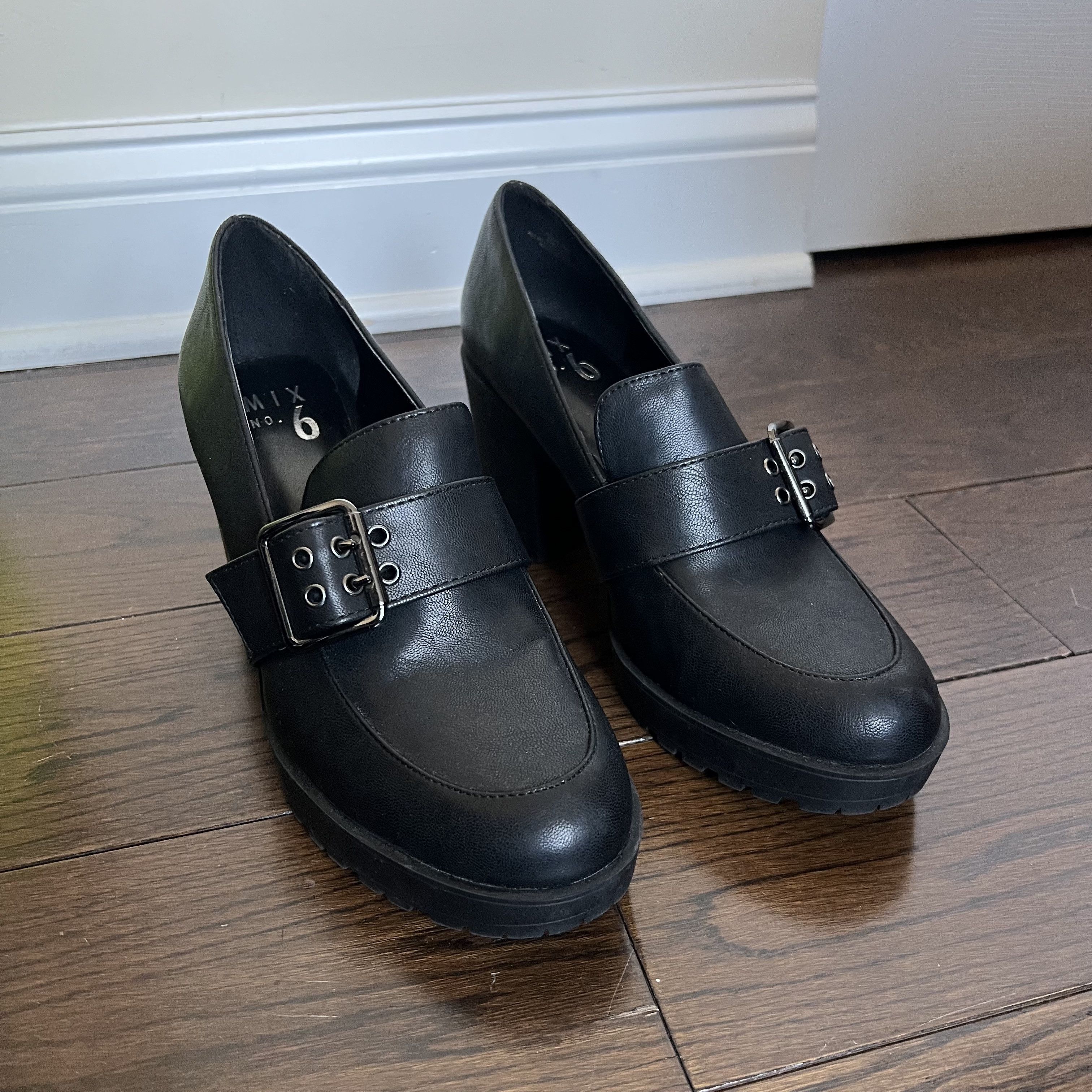 Marshall Artist black mary jane heels Size US 8 / IT 38 - 1 Thumbnail
