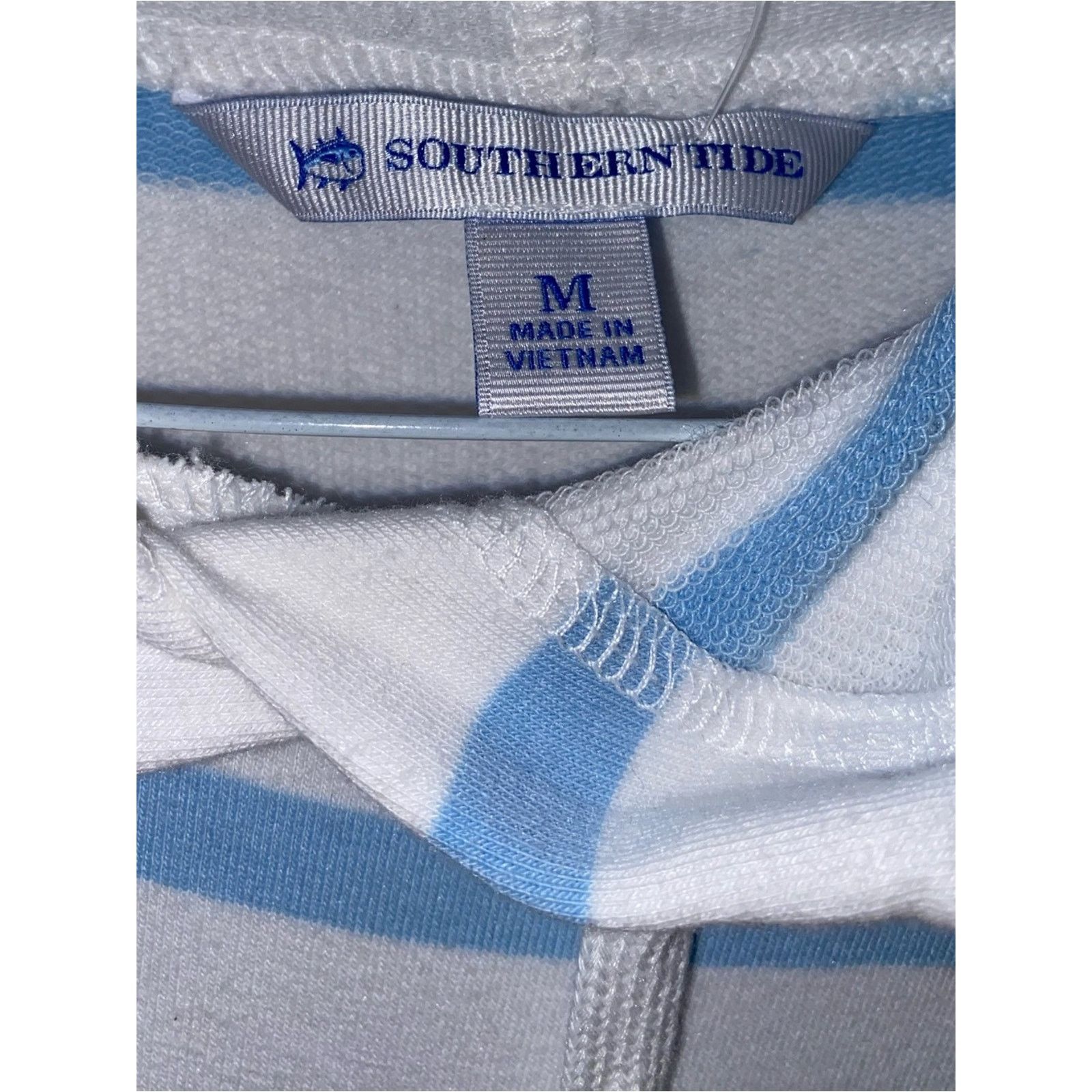 Southern Tide Southern Tide Country Club Prep $88 Stripes Coastal Hoodie M Size M / US 6-8 / IT 42-44 - 7 Thumbnail