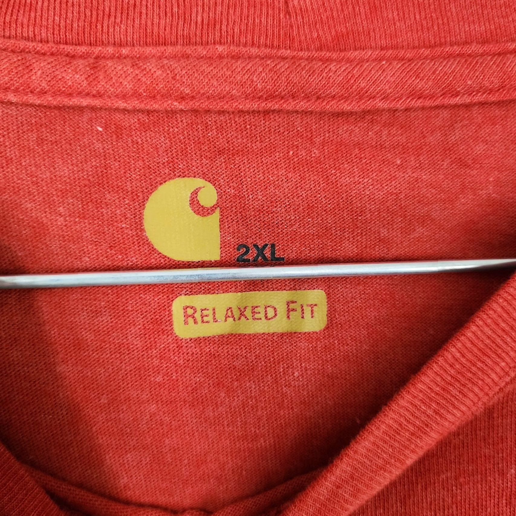 Carhartt Carhartt T-Shirt Mens Red Short Sleeve 2XL Relaxed Fit Regular Size Size US XXL / EU 58 / 5 - 4 Thumbnail